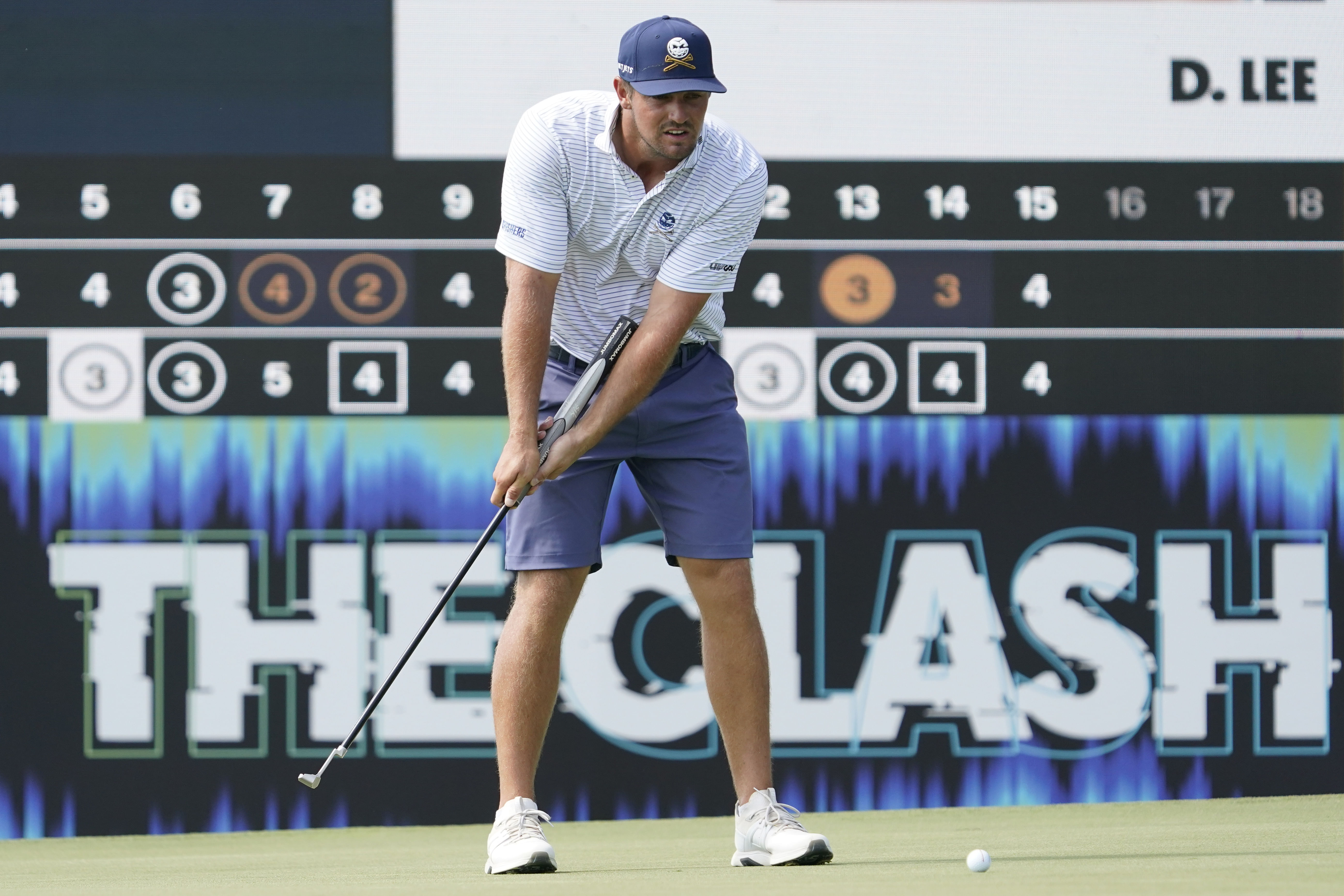 Bryson DeChambeau during the LIV Golf Dallas Team Championship Semifinals - Source: Imagn