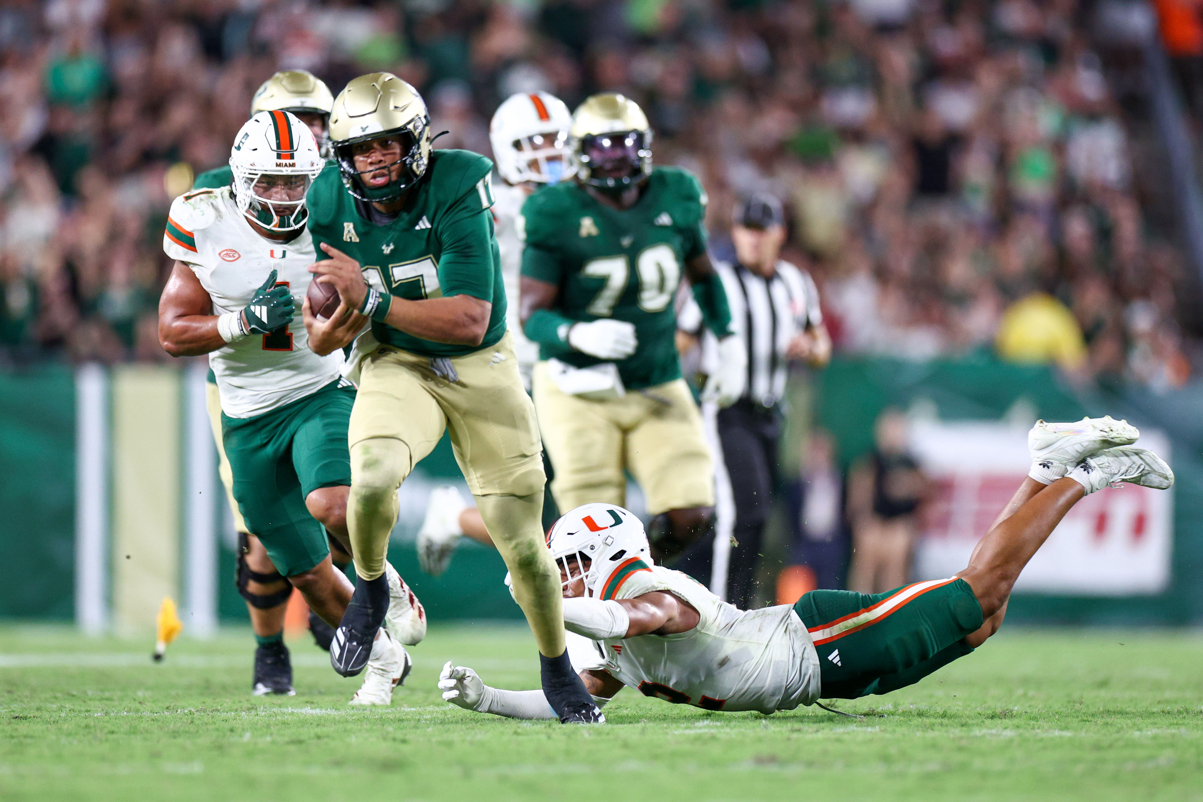 NCAA Football: Miami at South Florida - Source: Imagn