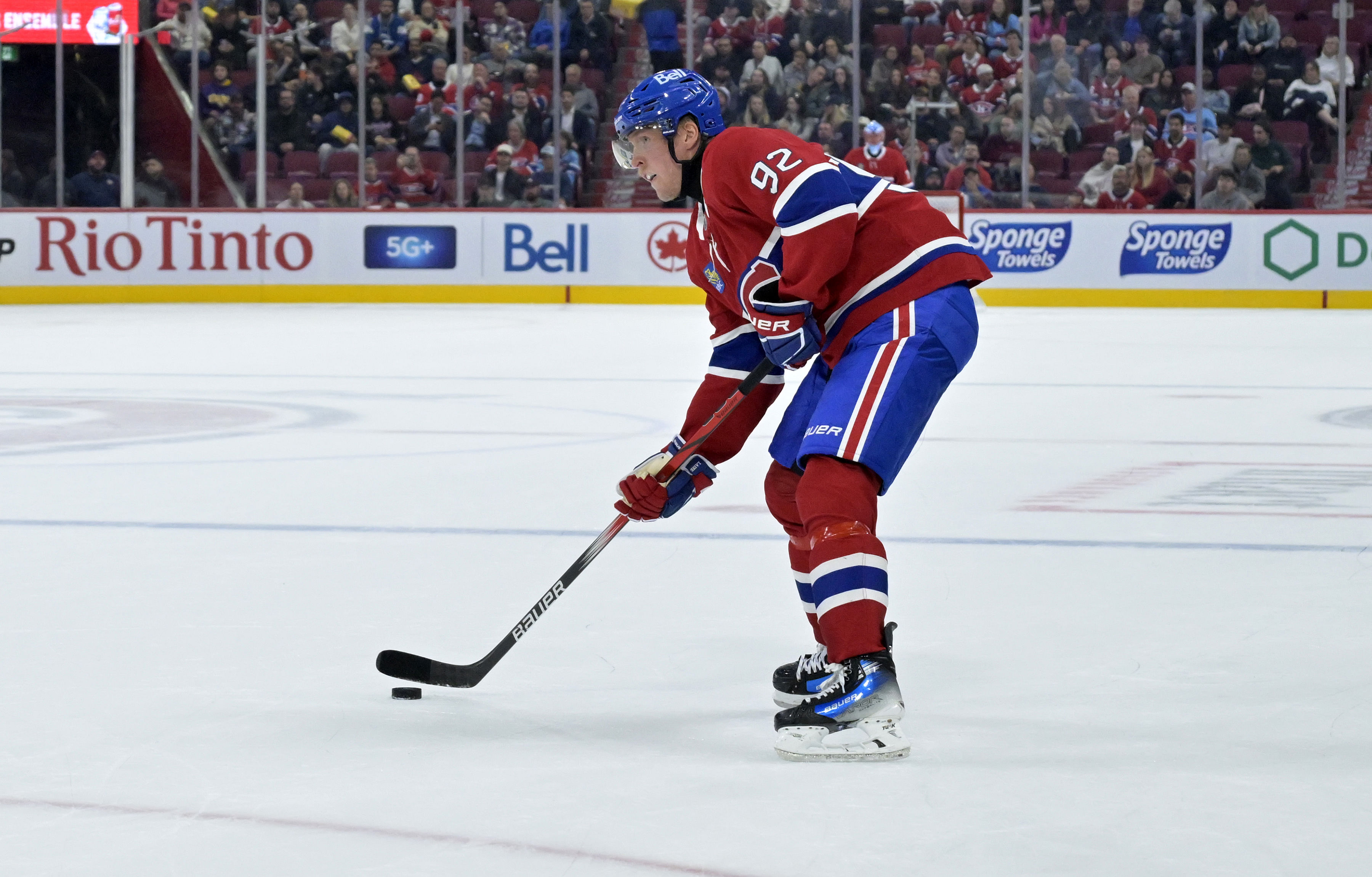 Montreal welcomes back Patrik Laine tonight (Imagn)