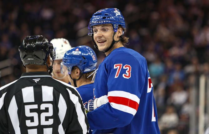 Matt Rempe makes his feelings crystal clear on return to Rangers lineup
