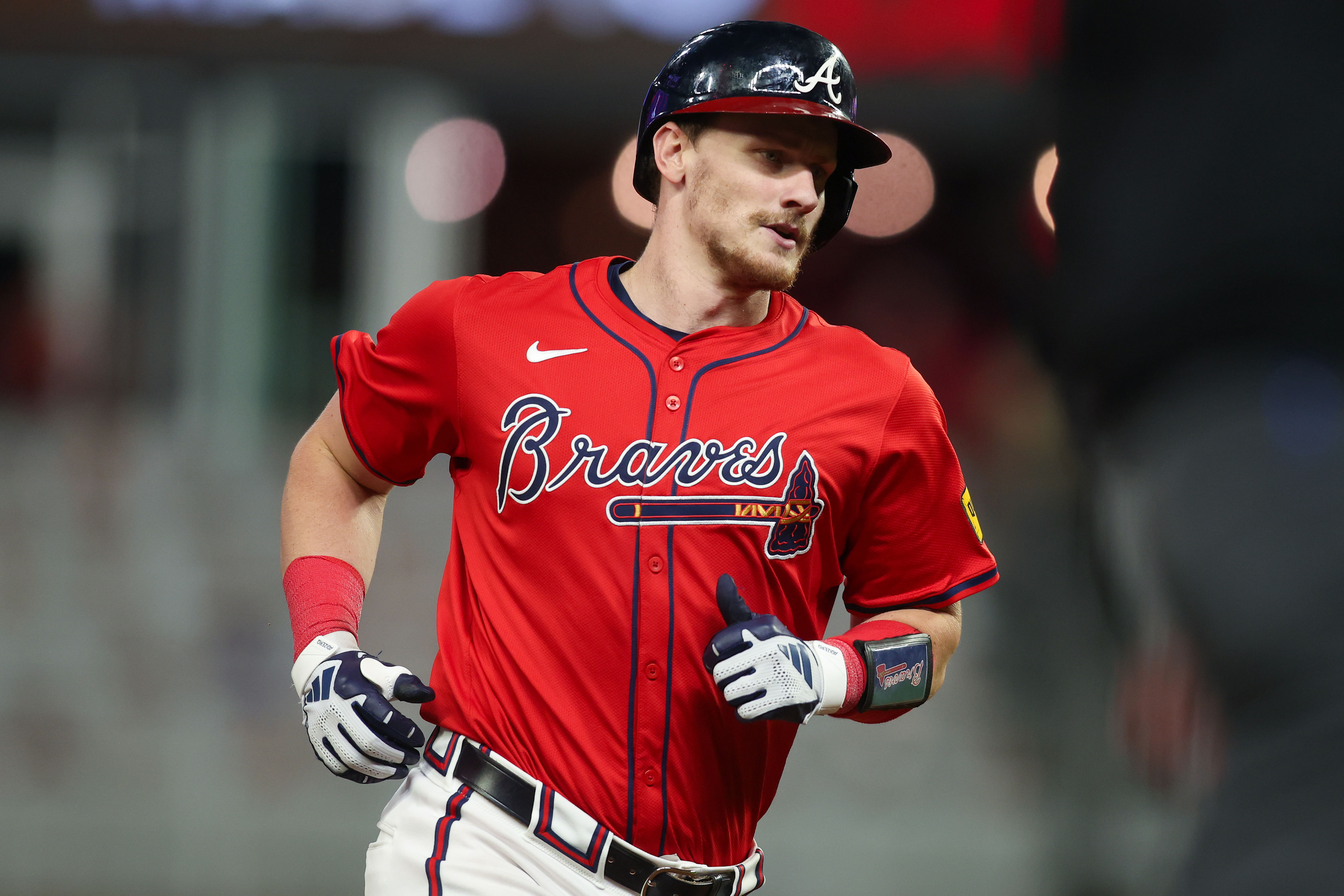 Sean Murphy caught for the Braves (Imagn)