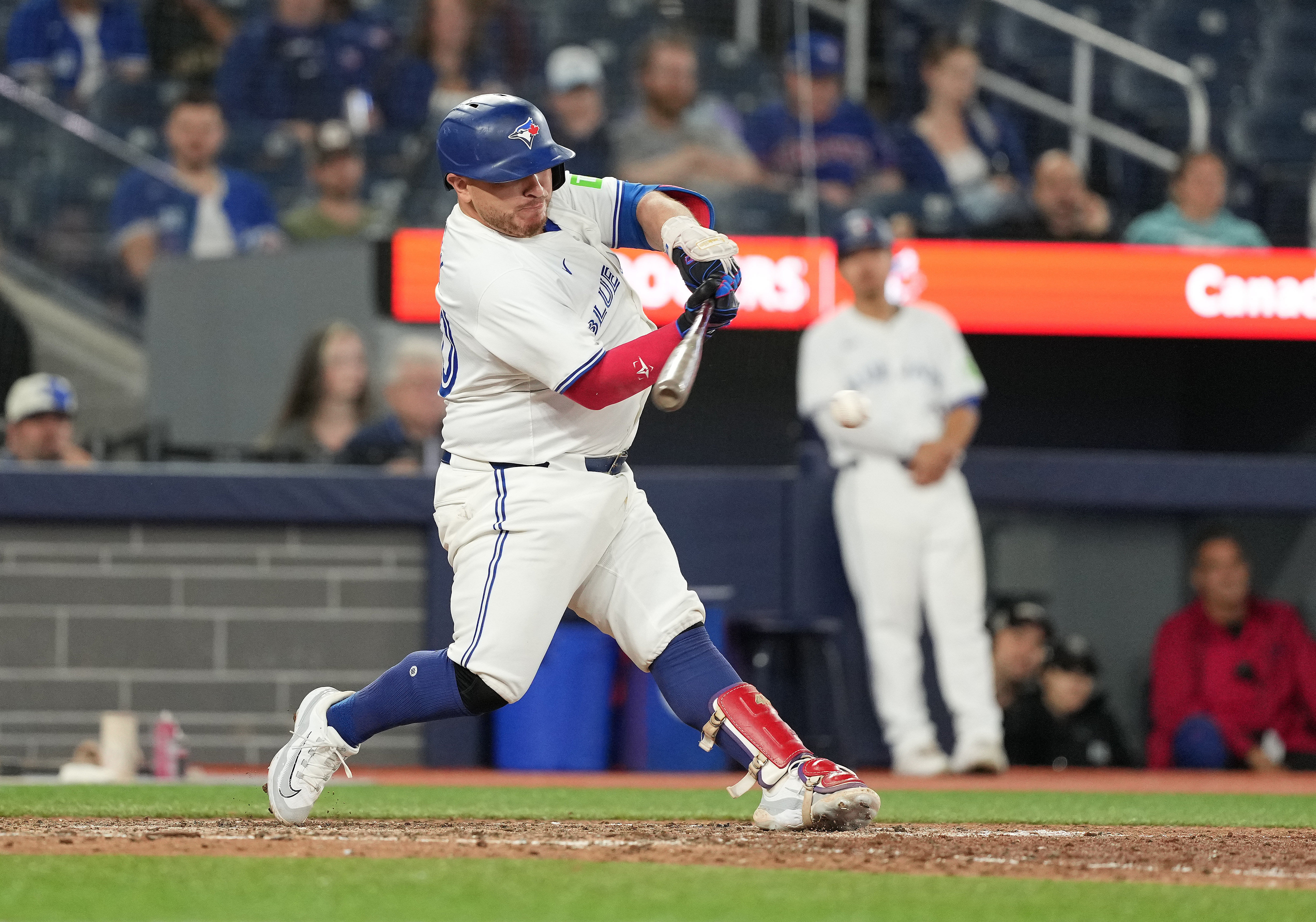 Alejandro Kirk played catcher for the Jays (Imagn)