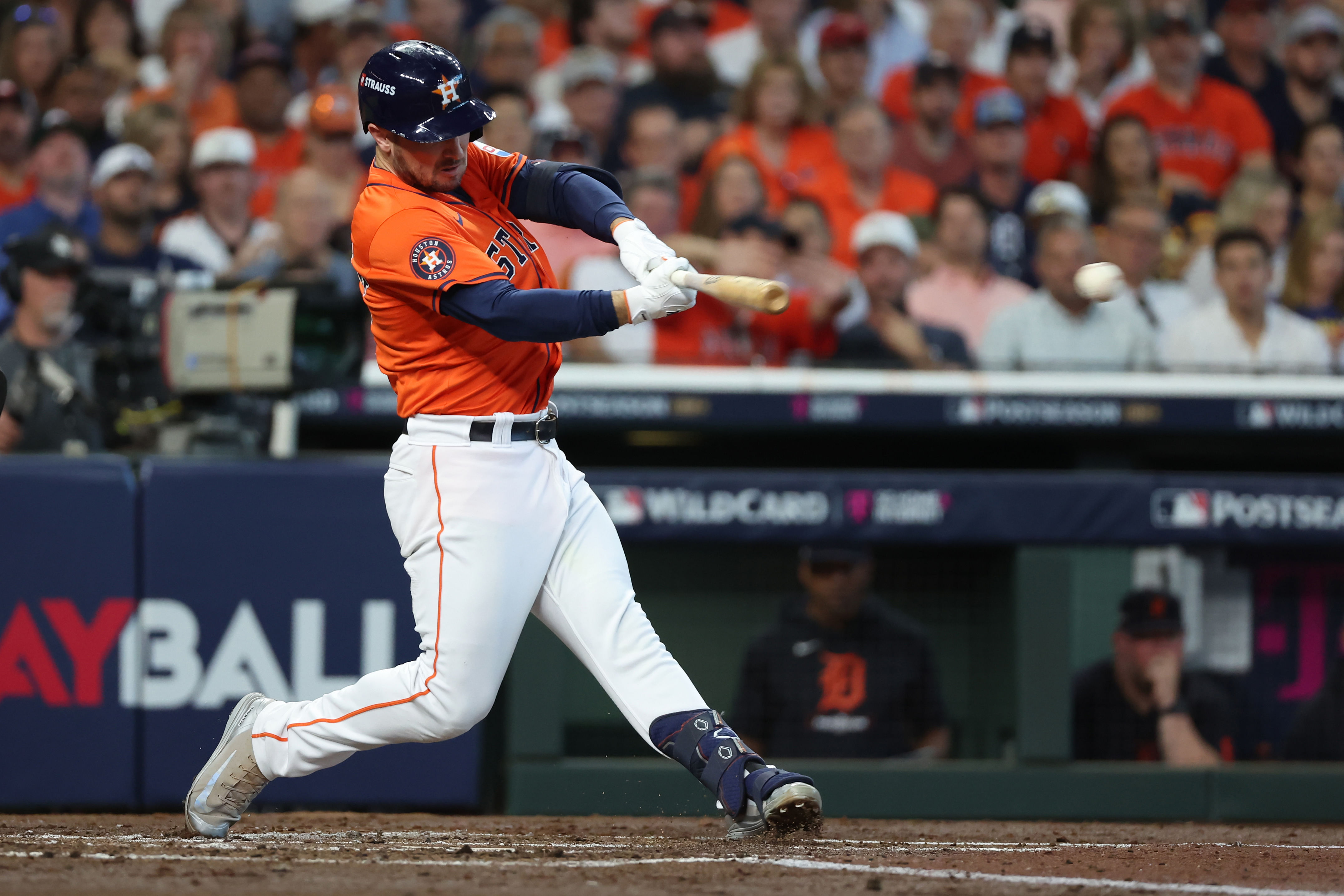 Alex Bregman hits a single against the &lt;a href=&#039;https://www.sportskeeda.com/team/detroit-tigers&#039; target=&#039;_blank&#039; rel=&#039;noopener noreferrer&#039;&gt;Detroit Tigers&lt;/a&gt; - Source: Imagn