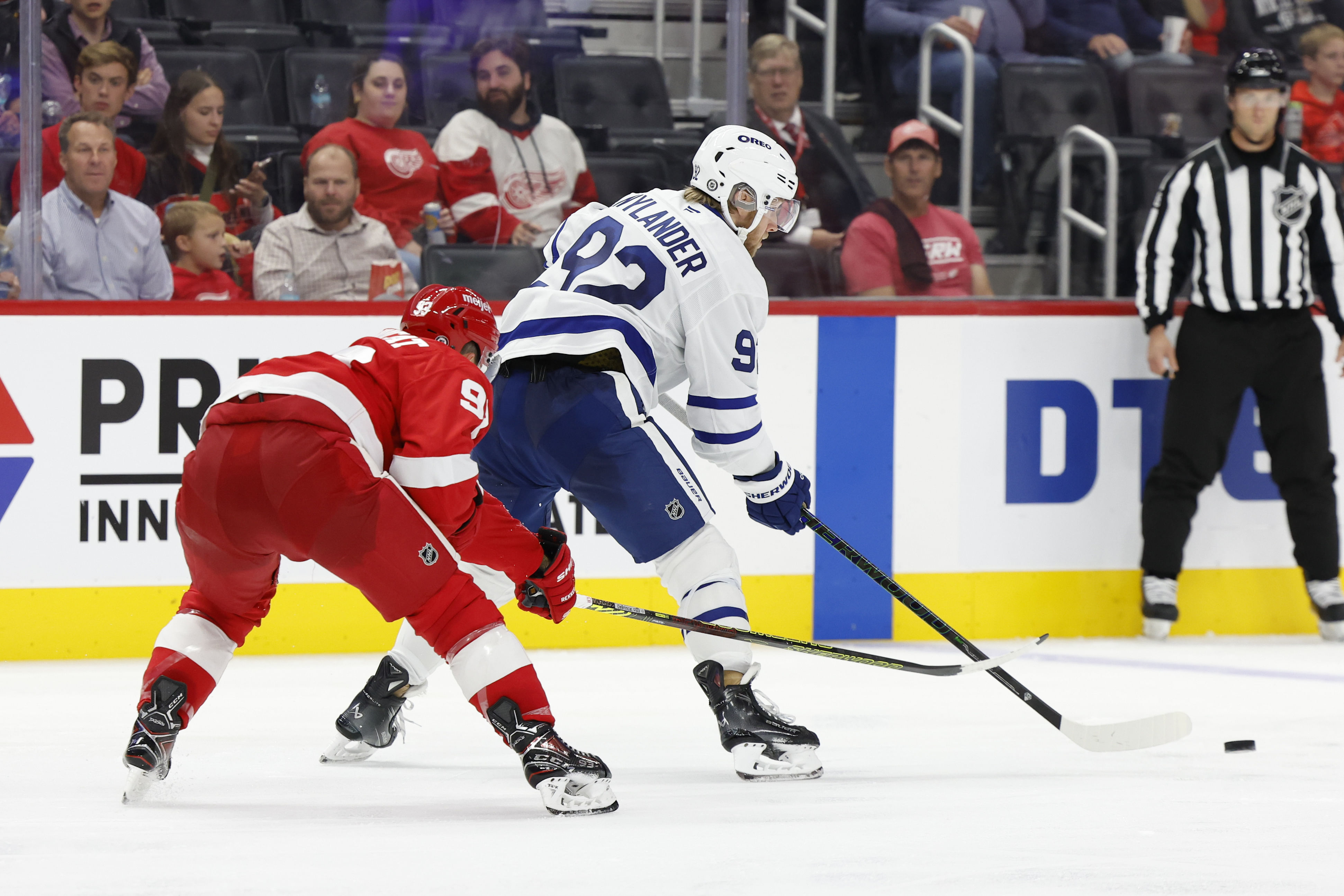 NHL: Preseason-Toronto Maple Leafs at Detroit Red Wings - Source: Imagn