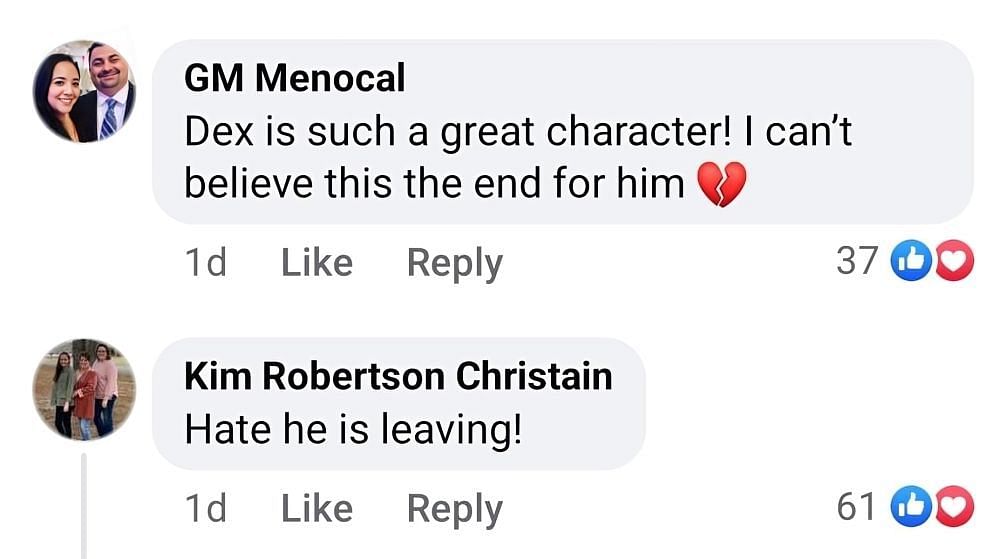 Comment screenshot of a fan discussing possible theories (Image via Facebook/General Hospital)