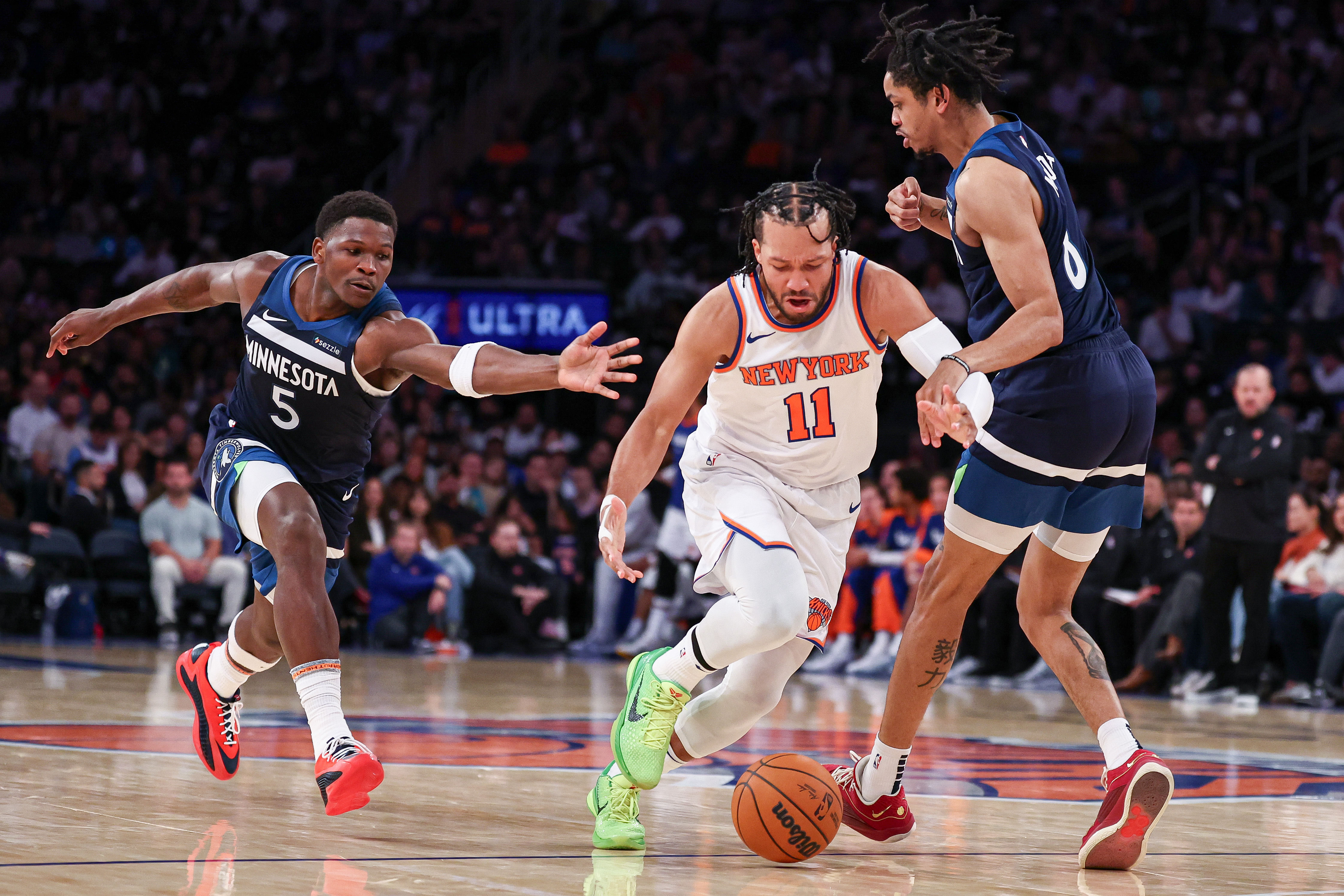 NBA: Preseason-Minnesota Timberwolves at New York Knicks - Source: Imagn