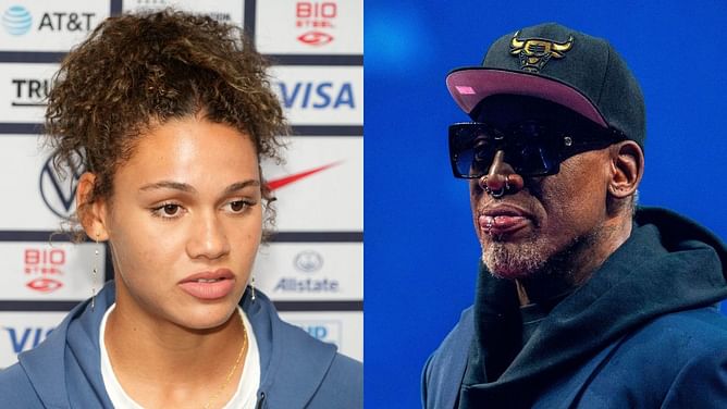 Dennis Rodman's gf Yella Yella assures couple tried mending relationship with Bulls legend's kids after Trinity Rodman's viral interview