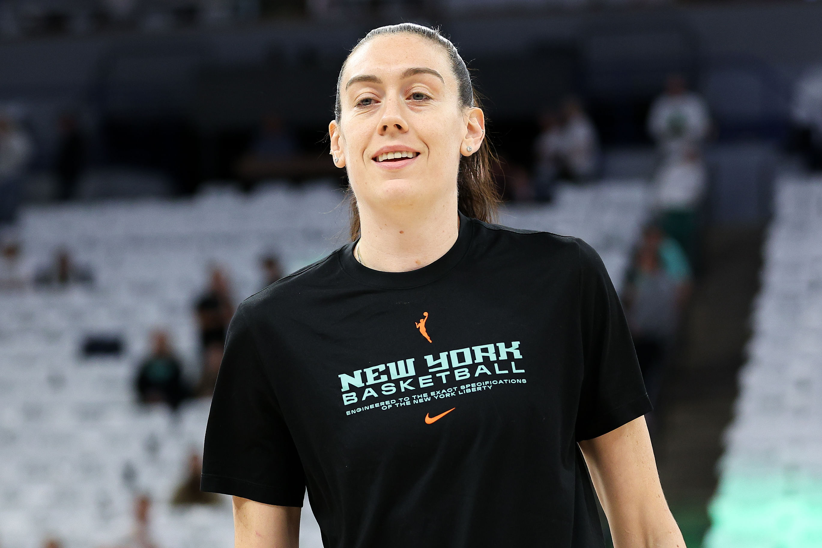 Breanna Stewart gets honest about possibility of recruiting more NIL talent after Paige Bueckers. (Photo: IMAGN)