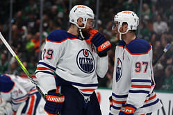 Connor McDavid makes his opinion of Leon Draisaitl's 900-point NHL milestone absolutely clear