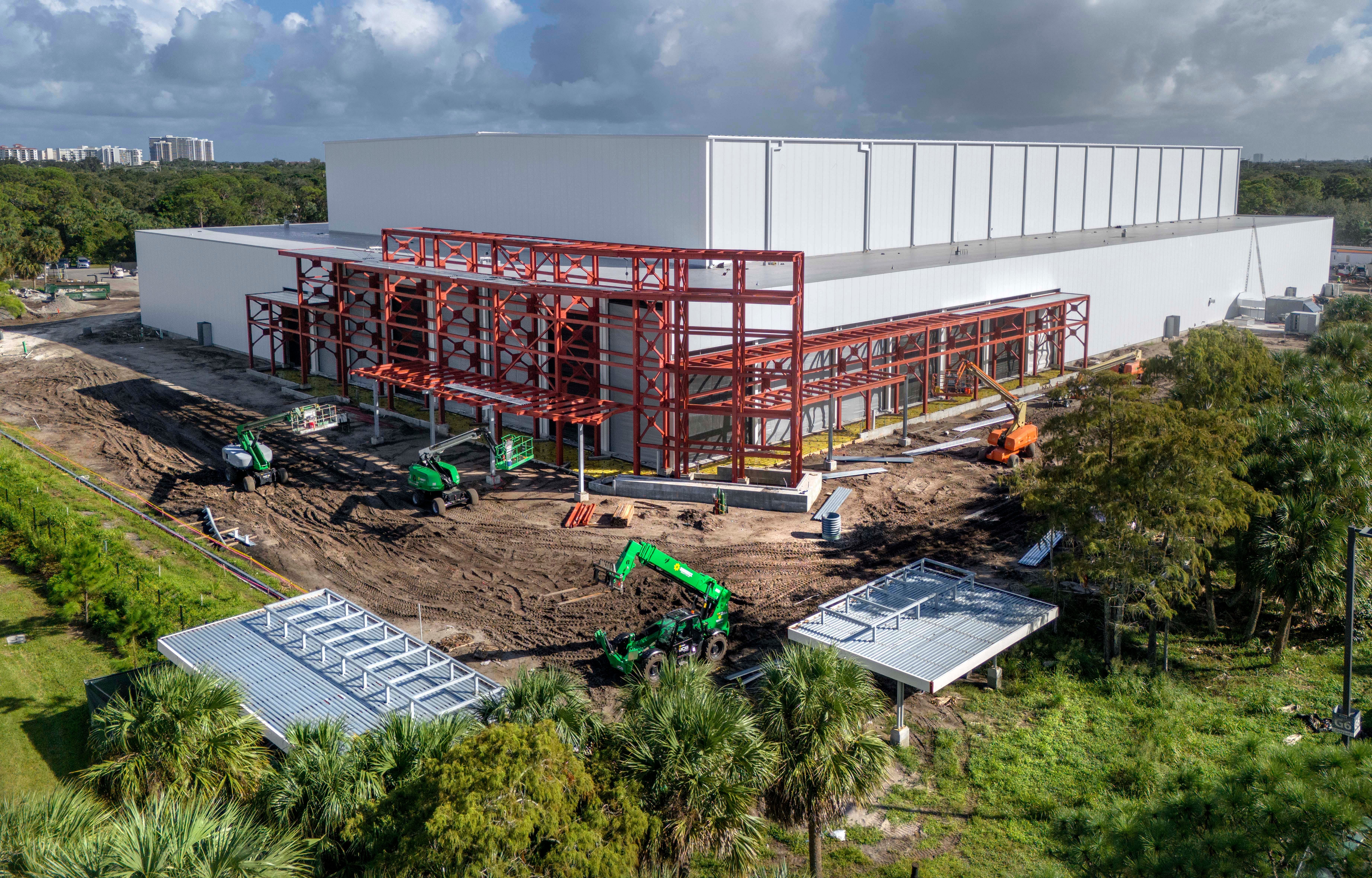 TGL indoor arena under construction (Source: Imagn)