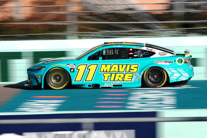 Joe Gibbs' official explains why NASCAR cars' numbers are positioned forward