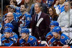 Avs HC Jared Bednar makes his feelings known after Colorado Avalanche's 4-0 shutout win over Devils