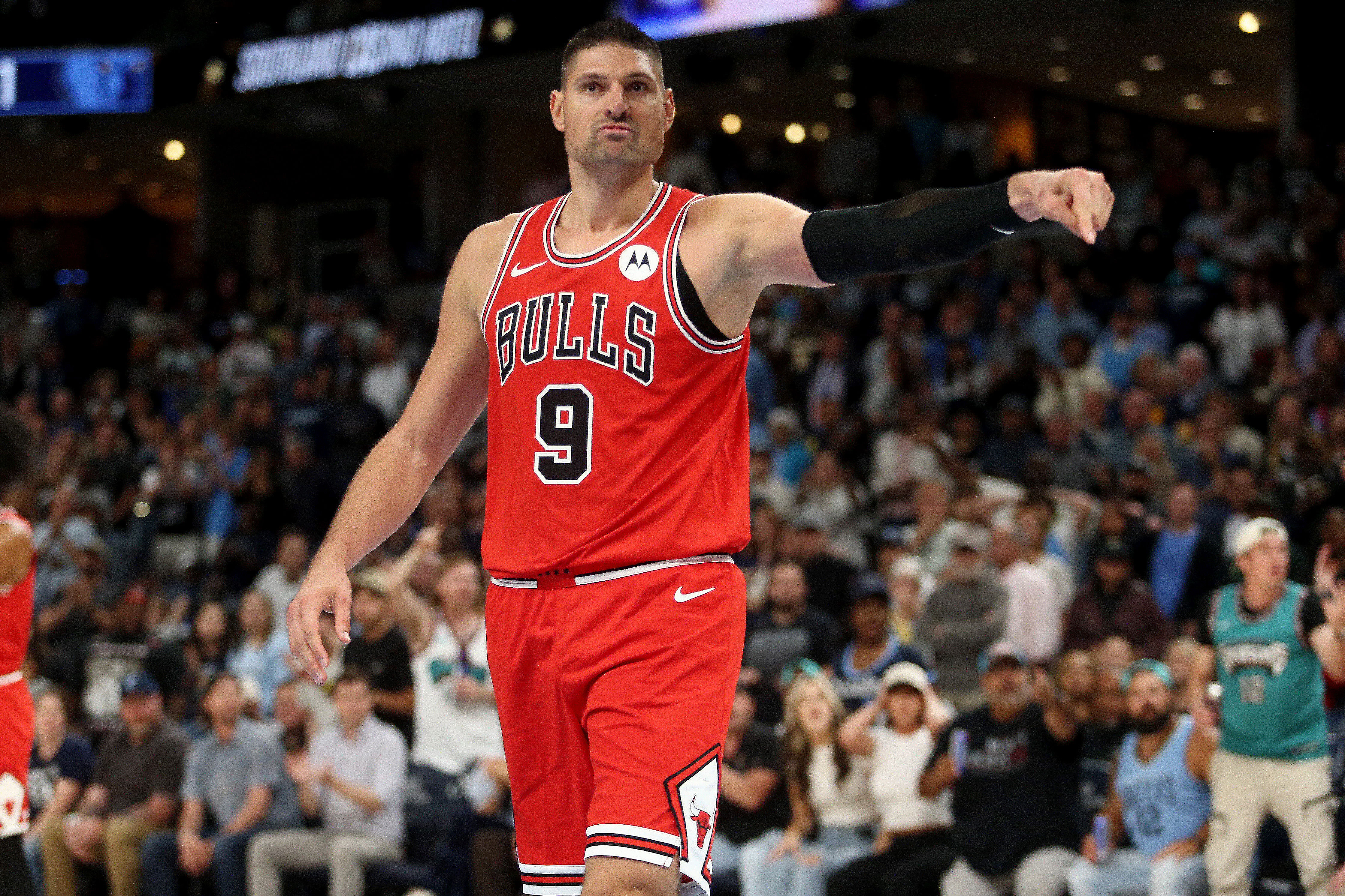 Nikola Vucevic of the Chicago Bulls. (Photo: IMAGN)