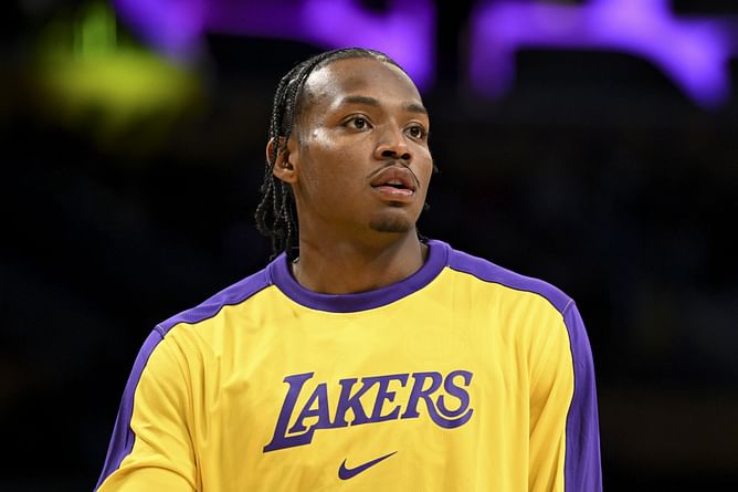 Lakers’ Quincy Olivari sets LeBron James-esque target after first NBA bucket