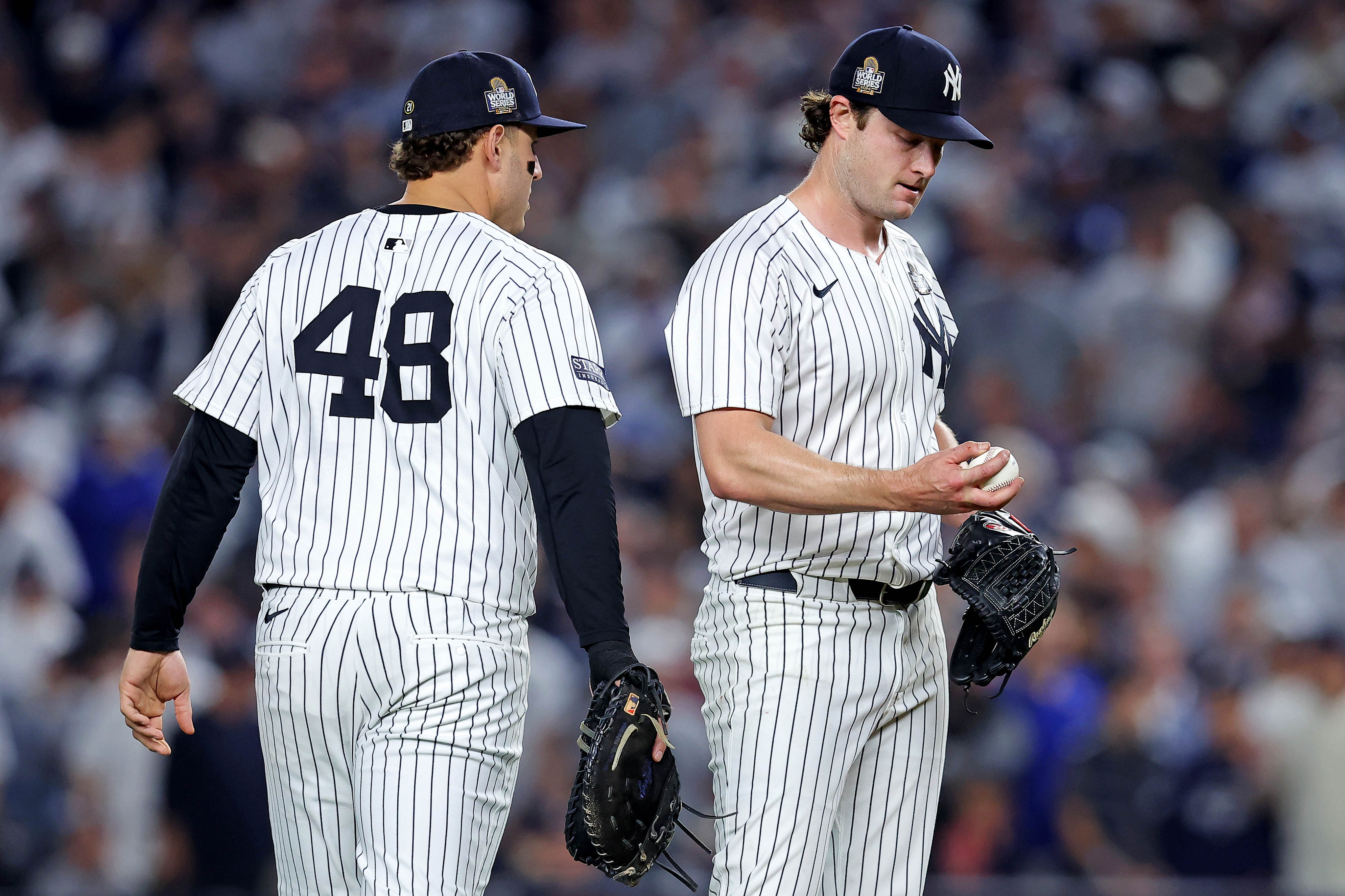 New York Yankees - Gerrit Cole and Anthony Rizzo (Photo via IMAGN)