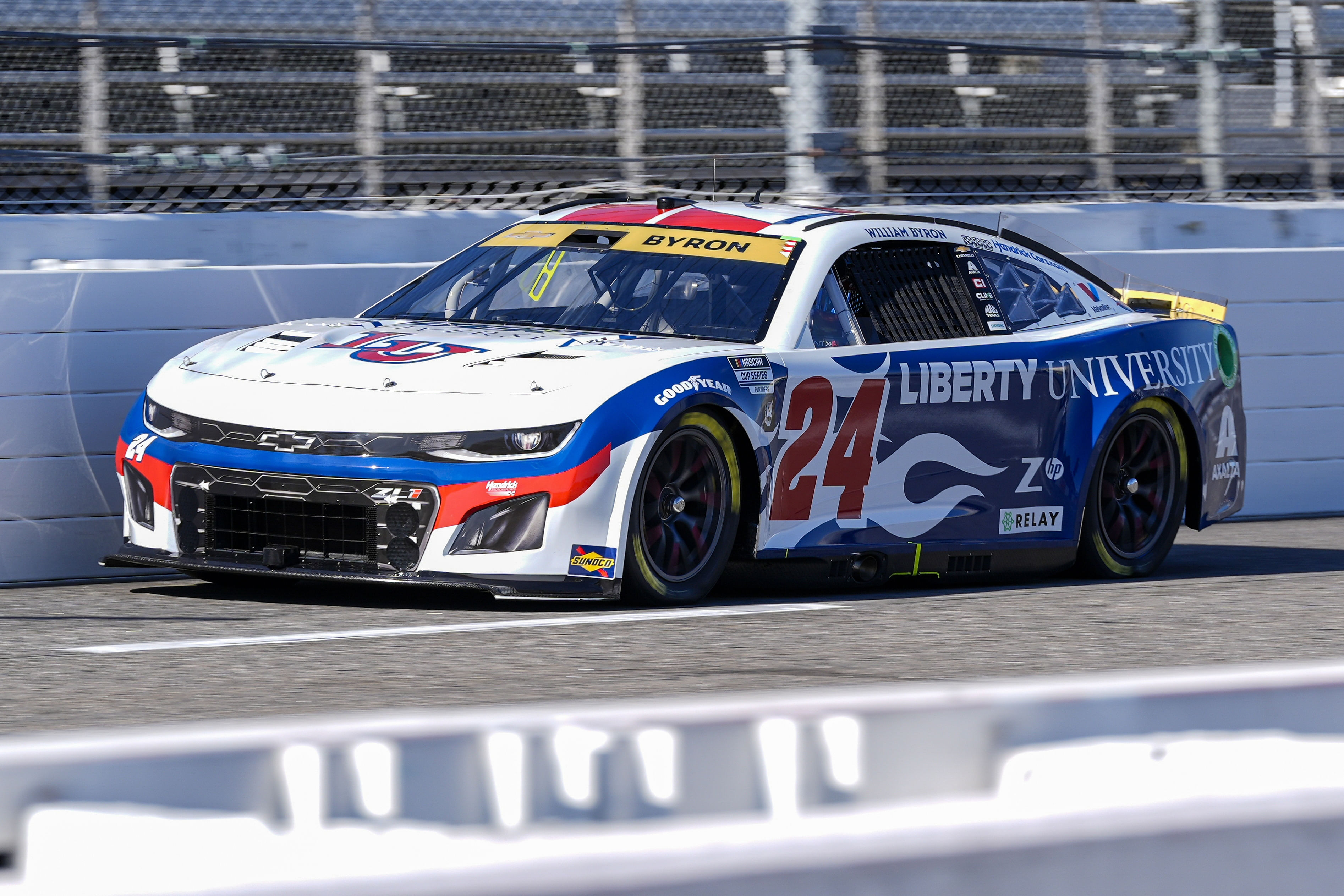 William Byron in the Liberty University livery #24 car (Source: Imagn)