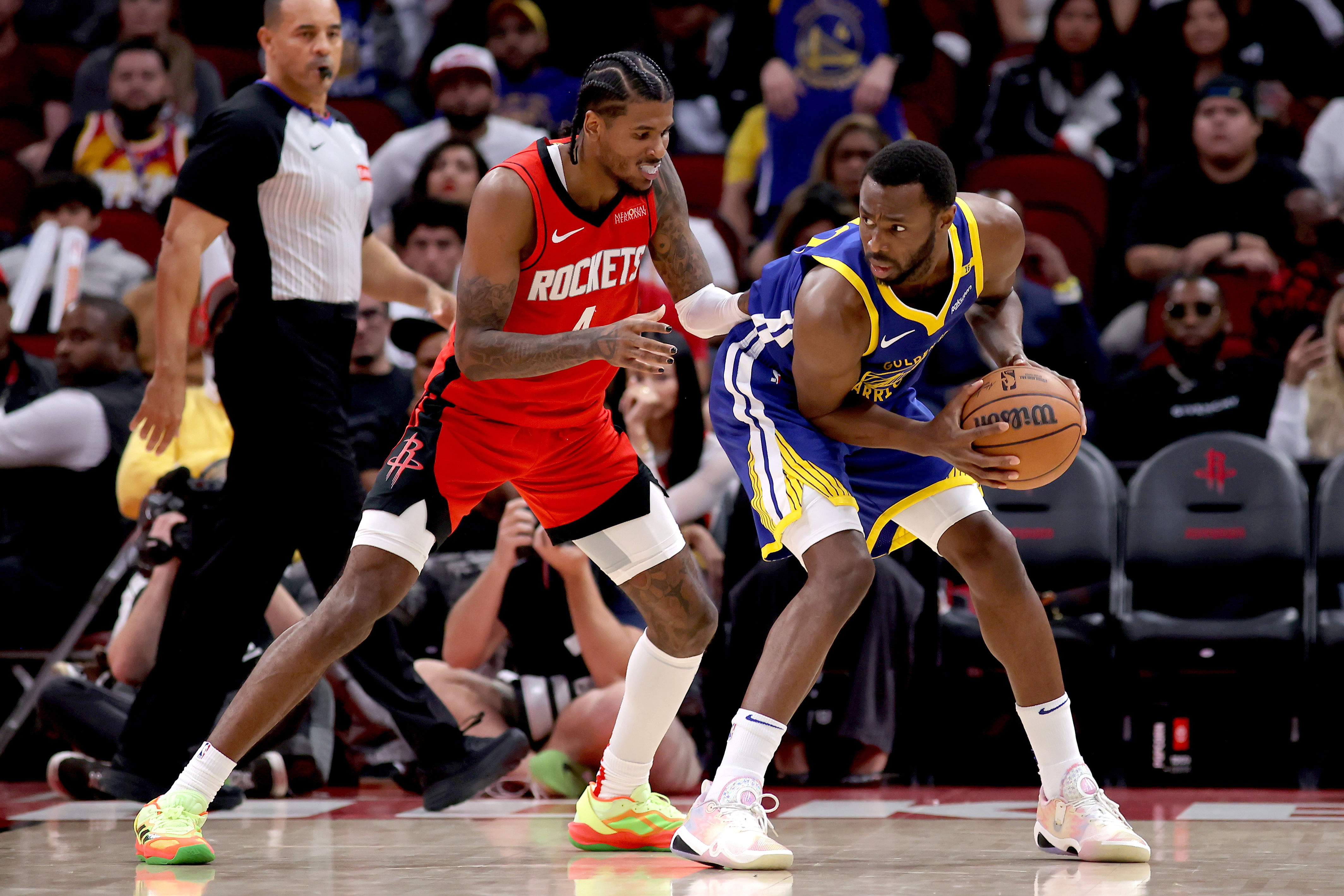 NBA: Golden State Warriors at Houston Rockets - Source: Imagn