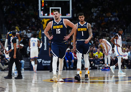 Nikola Jokic and Jamal Murray - Source: Imagn