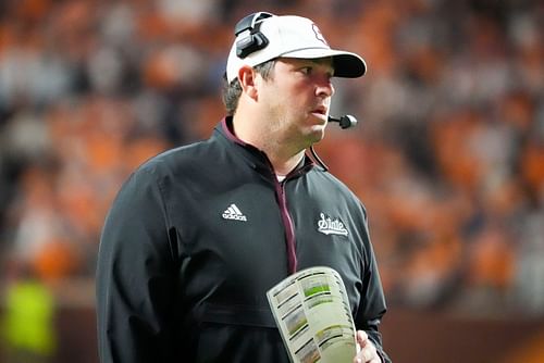 After a brutal 2024 season, Mississippi State coach Jeff Lebby might take a flier on Arik Gilbert. (Photo Credit: IMAGN)