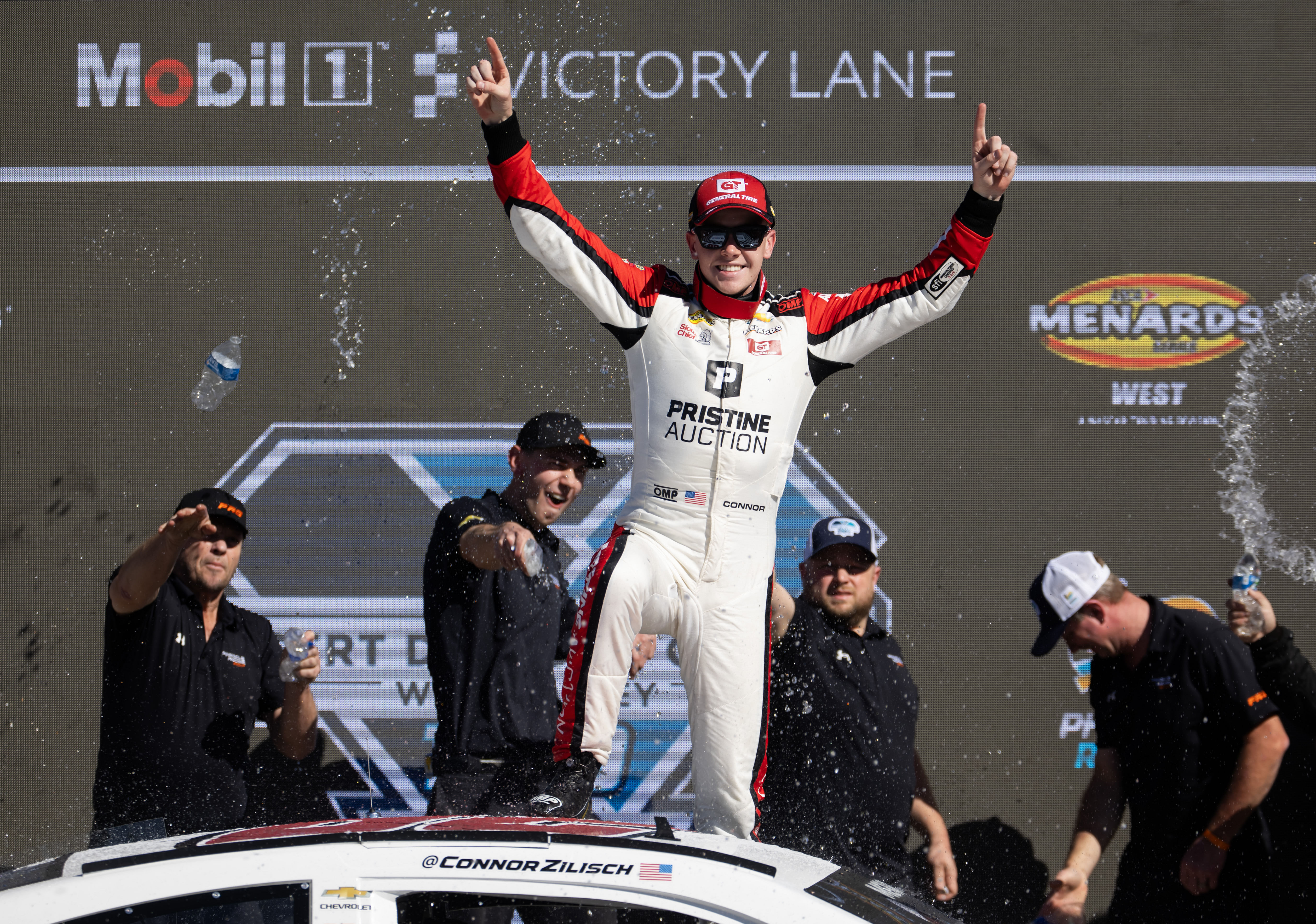 Connor Zilisch won the ARCA Menards Series West season finale at Phoenix Raceway - Source: Imagn