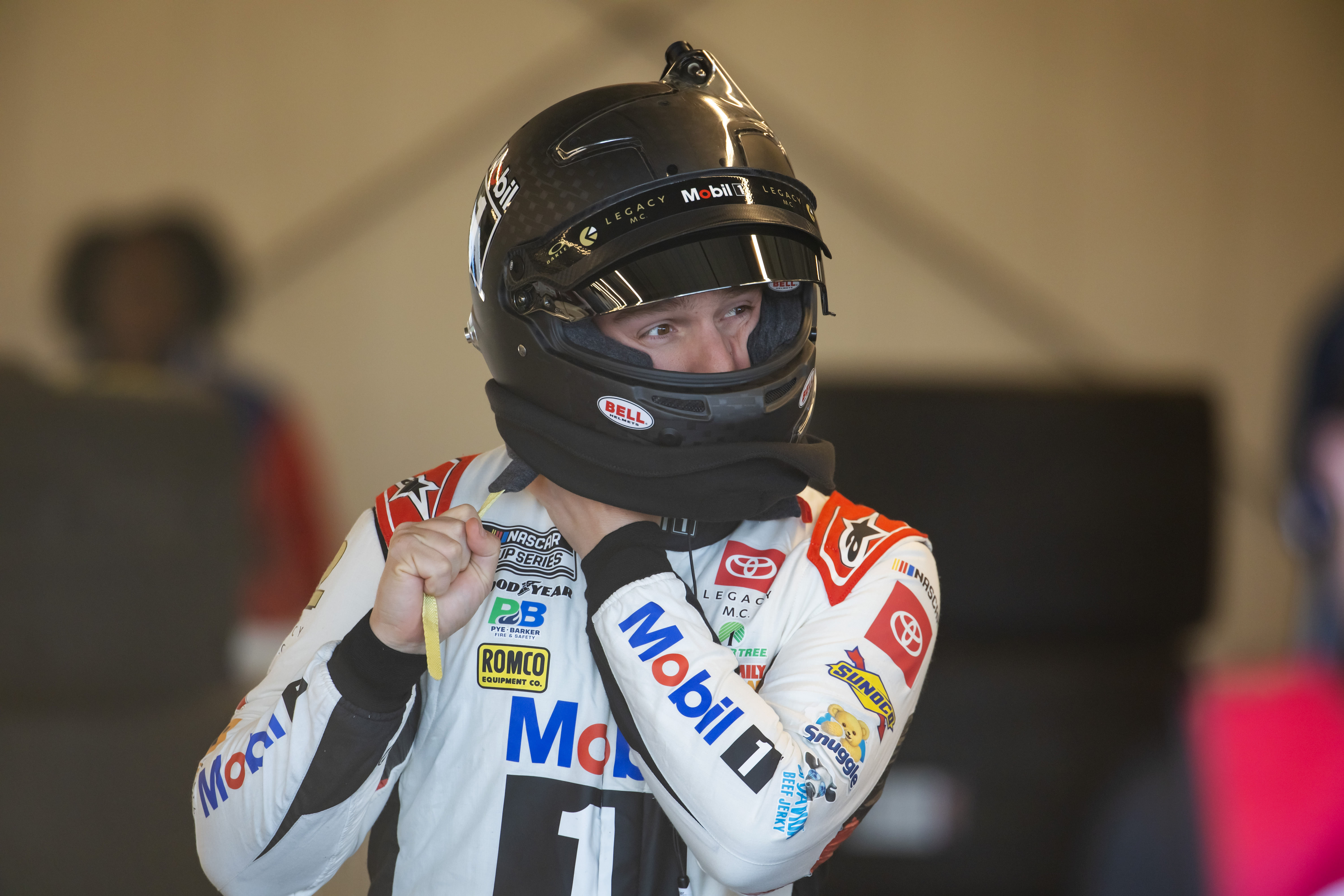 John Hunter Nemechek during practice for the NASCAR Championship race at Phoenix Raceway. - Source: Imagn