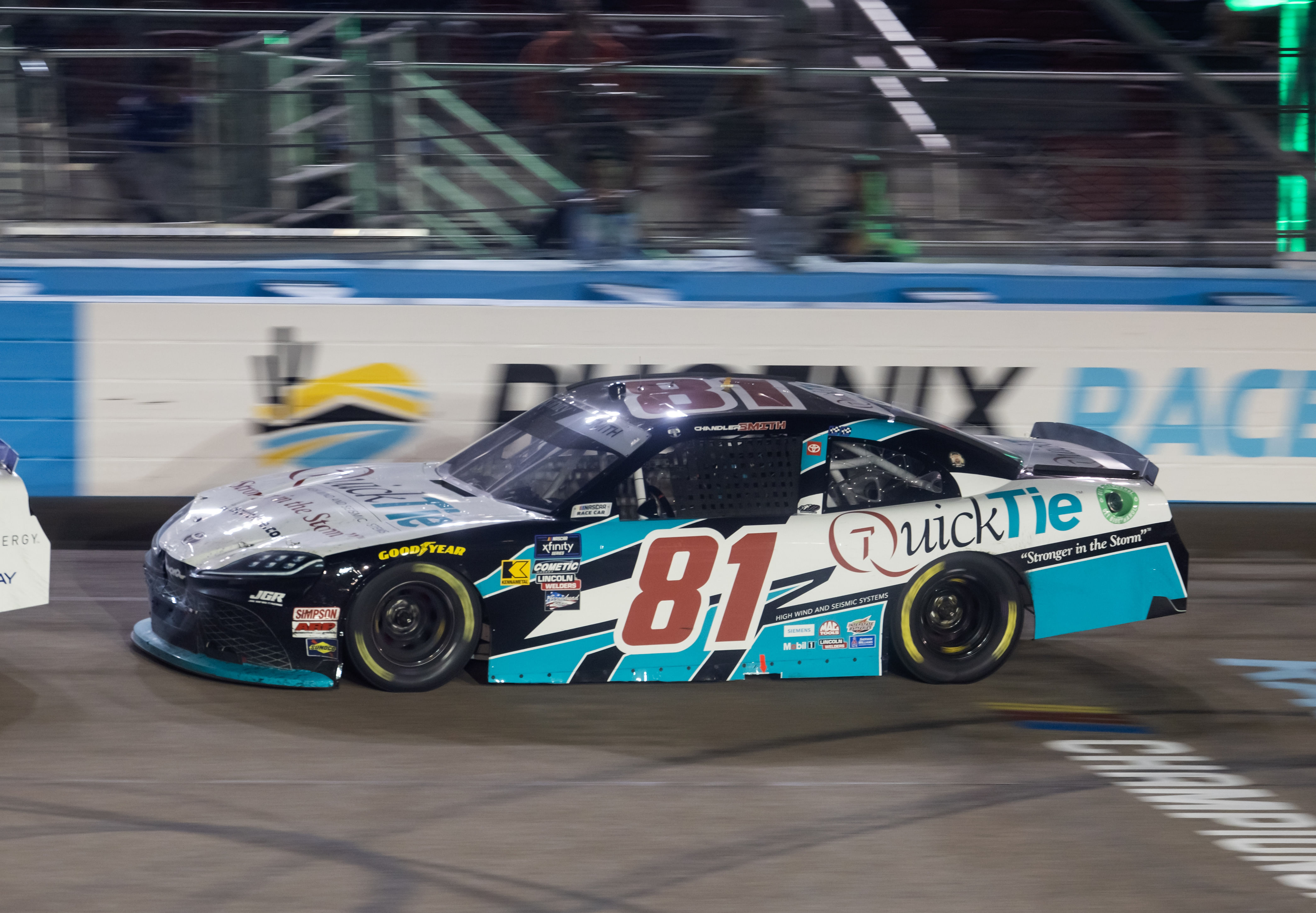 Chandler Smith drove the No. 81 Toyota in the 2024 Xfinity Series season - Source: Imagn