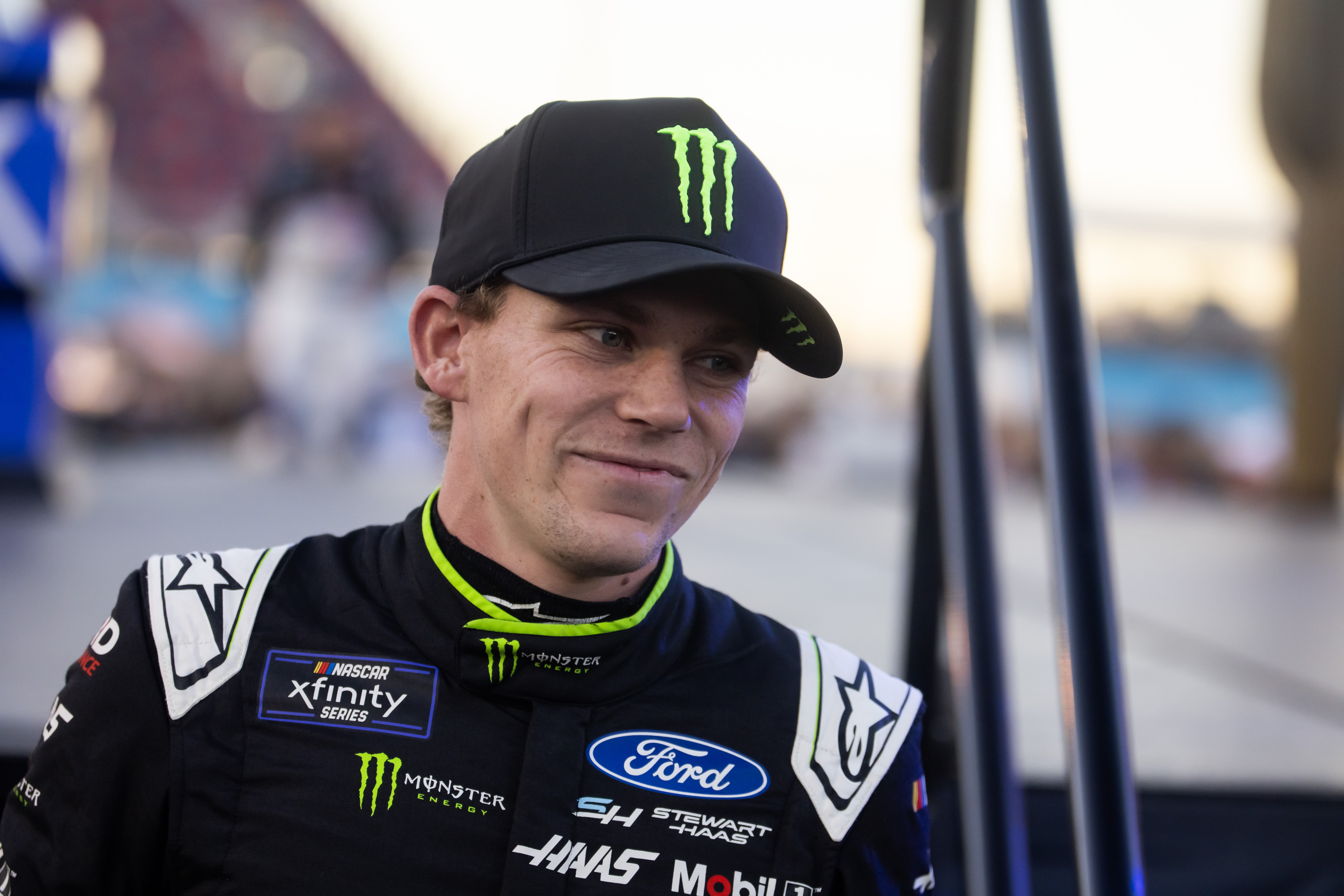 Riley Herbst will join 23XI Racing (Image Source: Imagn) NASCAR: NASCAR Cup Series Championship/Michael McDowell - Source: Imagn