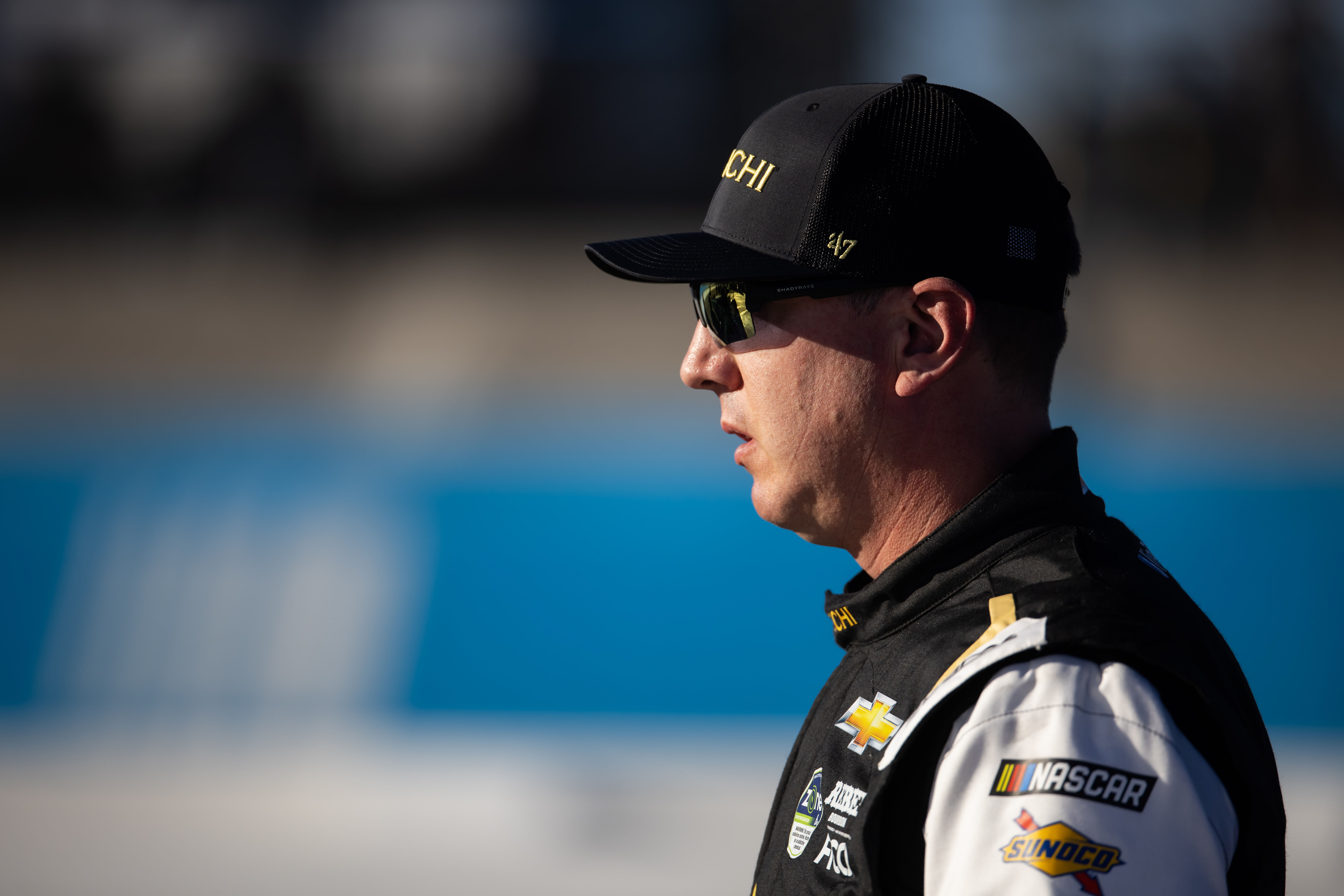 Nov 9, 2024; Avondale, Arizona, USA; NASCAR Cup Series driver Kyle Busch (8) during qualifying for the Championship race at Phoenix Raceway. Mandatory Credit: Mark J. Rebilas-Imagn Images