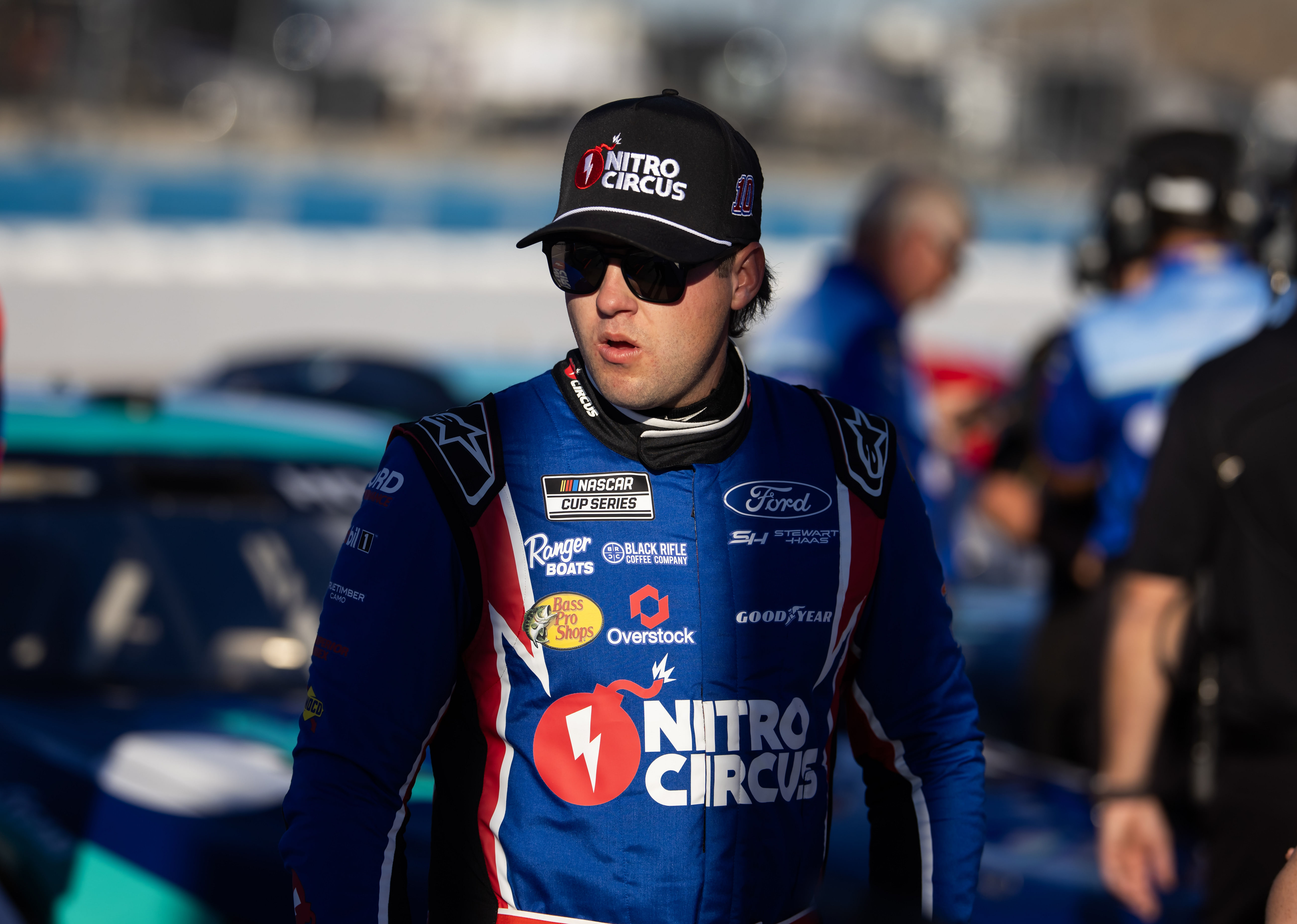 Noah Gragson (10) during qualifying for the Championship race at Phoenix Raceway - Source: Imagn