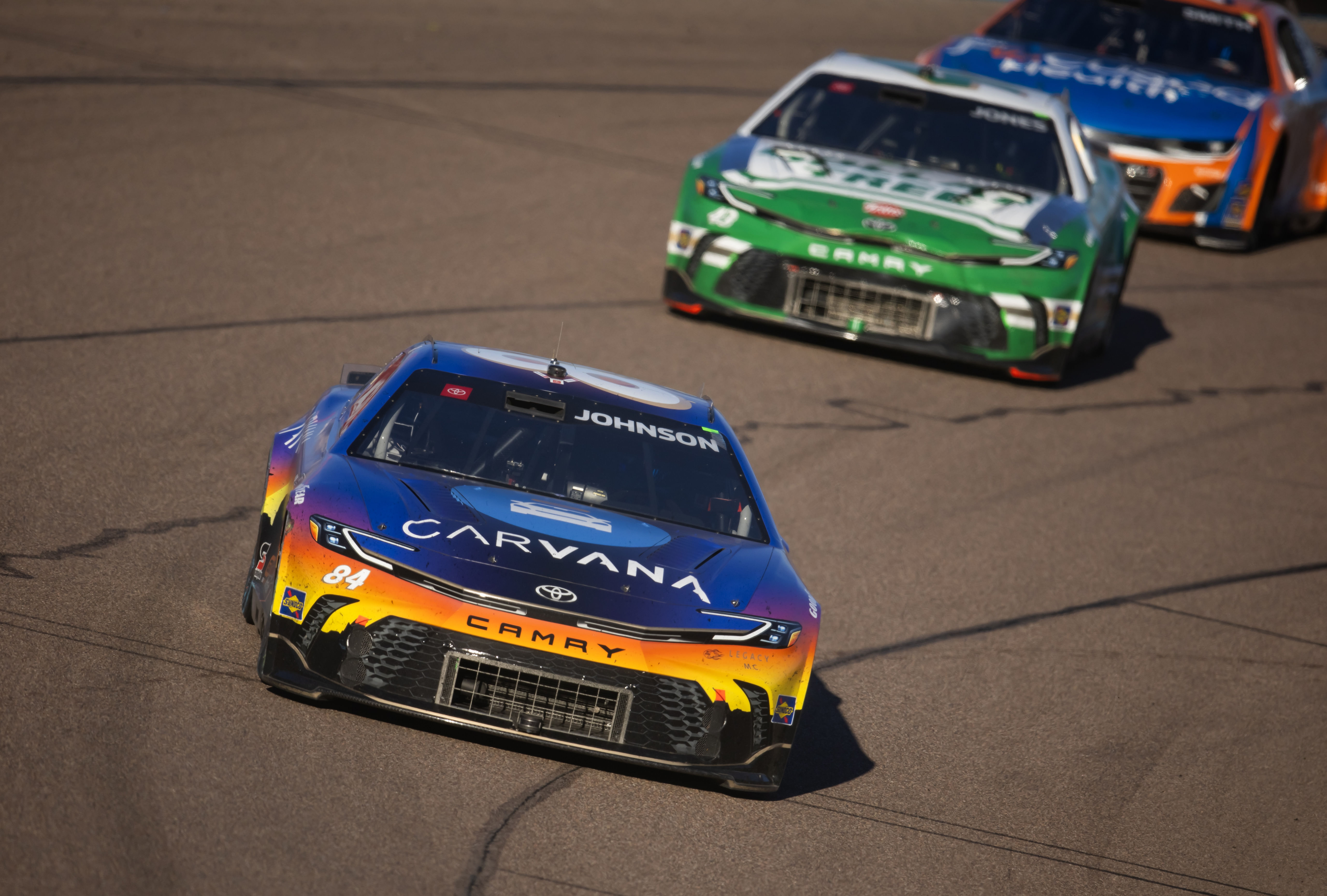  Jimmie Johnson (84) during the NASCAR Cup Series Championship race at Phoenix Raceway. - Source: Imagn