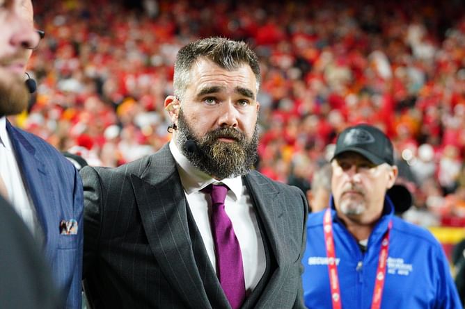 Eagles legend Jason Kelce reveals why he repped Broncos on Monday Night Football