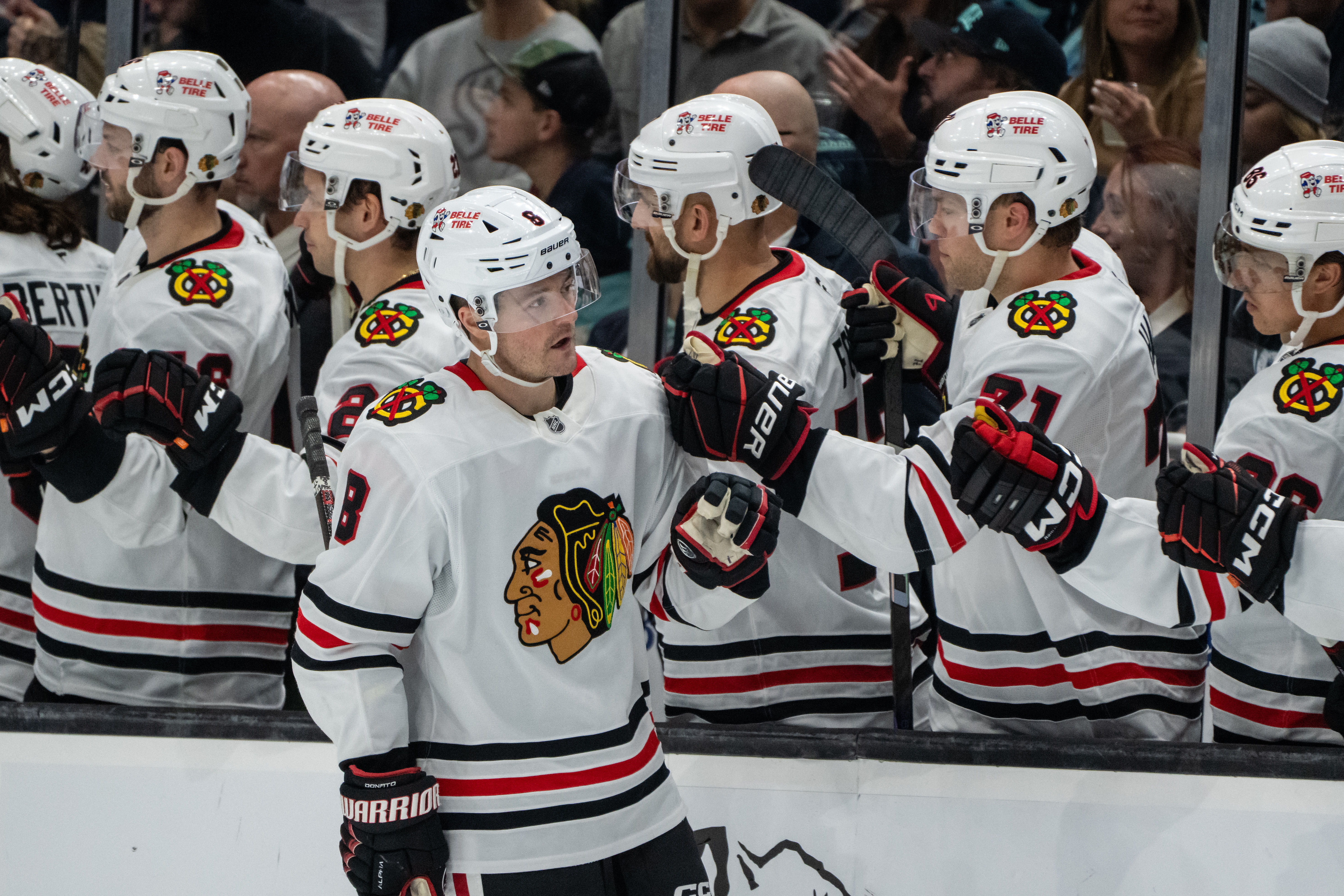 NHL: Chicago Blackhawks at Seattle Kraken - Source: Imagn