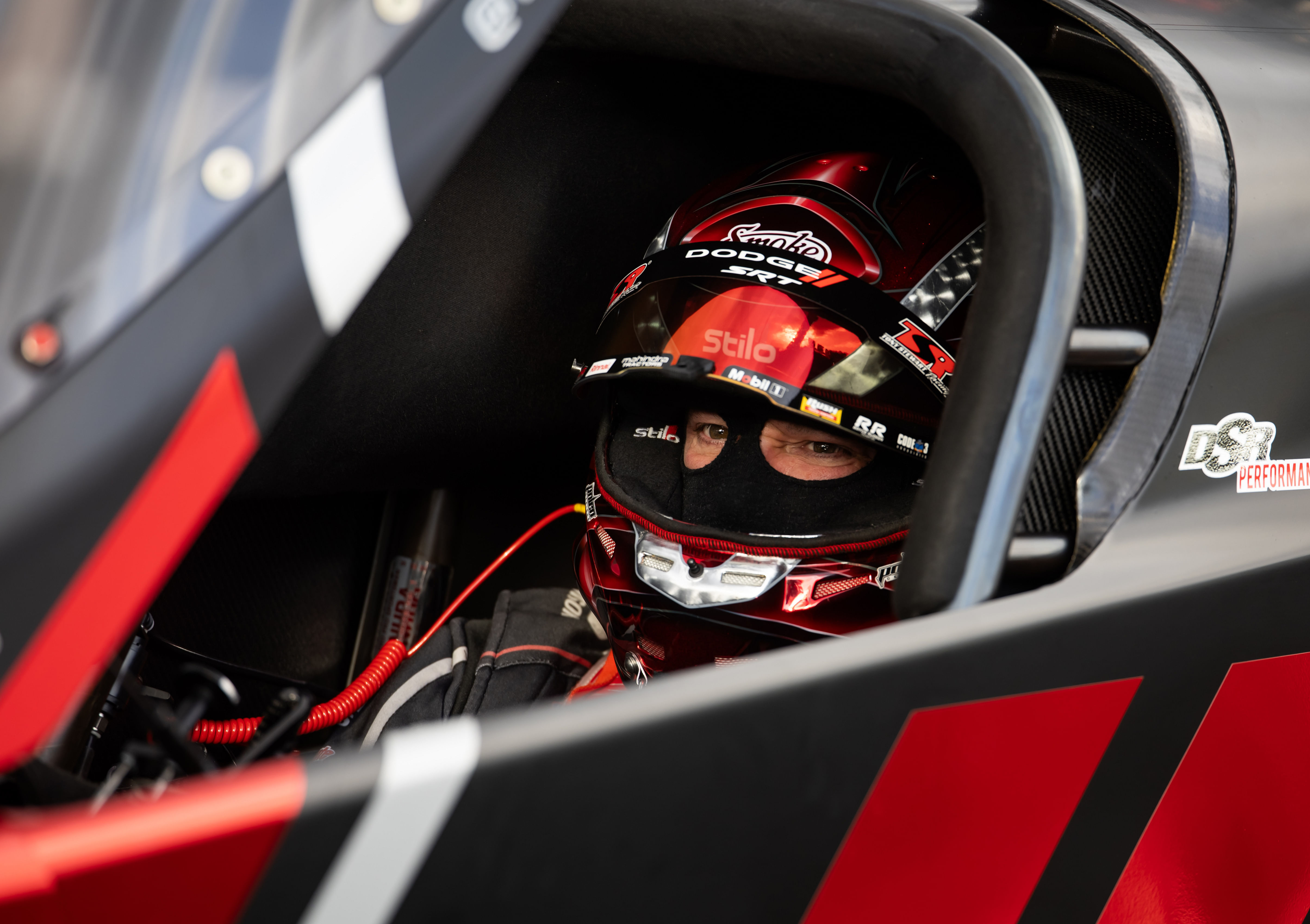 Tony Stewart during qualifying for the NHRA Finals at In-N-Out Burger Pomona Dragstrip - Source: Imagn