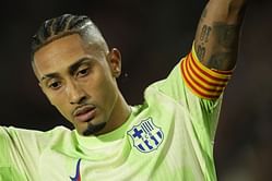 “I don’t wanna stop” - Raphinha explains why he kisses the Barcelona badge following standout display against Mallorca