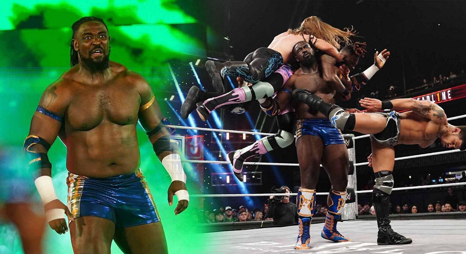 Oba Femi is a former NXT North American Champion (source: WWE.com)