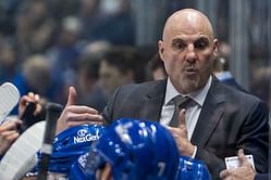 Rick Tocchet makes his feelings known after Vancouver Canucks squander 2-0 lead in OT loss to Utah HC