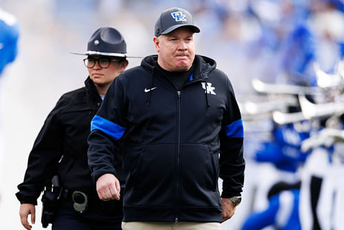 After a 4-8 season, Kentucky coach Mark Stoops would likely welcome Jackson as a transfer addition. (Photo Credit: IMAGN)