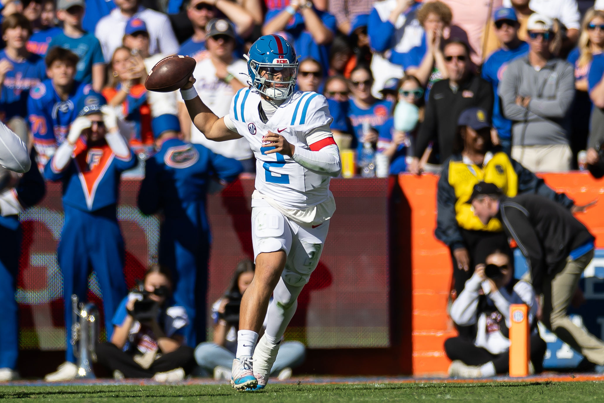 NCAA Football: Mississippi at Florida - Source: Imagn