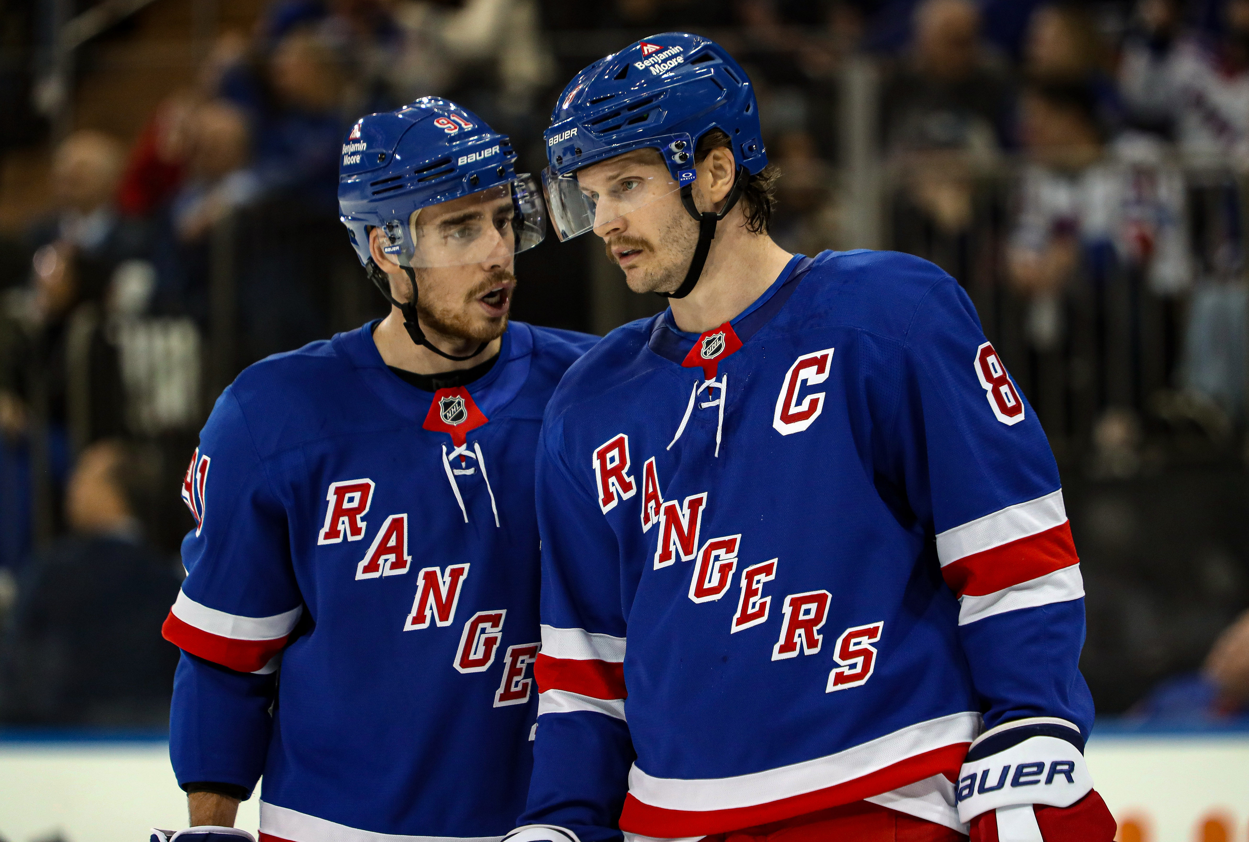 NHL: St. Louis Blues at New York Rangers - Source: Imagn