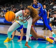 Kiki Iriafen isn't the best fit but Chicago have to pick the best player available. Source: Imagn