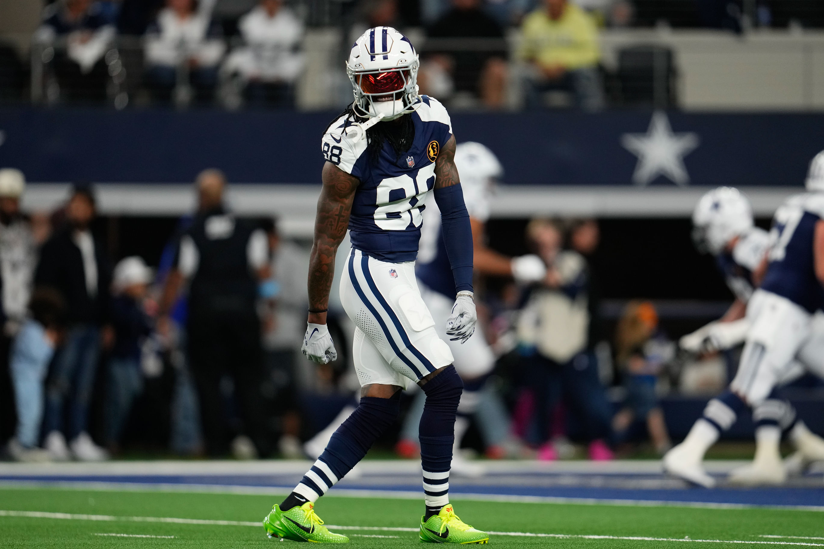 CeeDee Lamb during an NFL game for Dallas Cowboys (Credits: IMAGN)