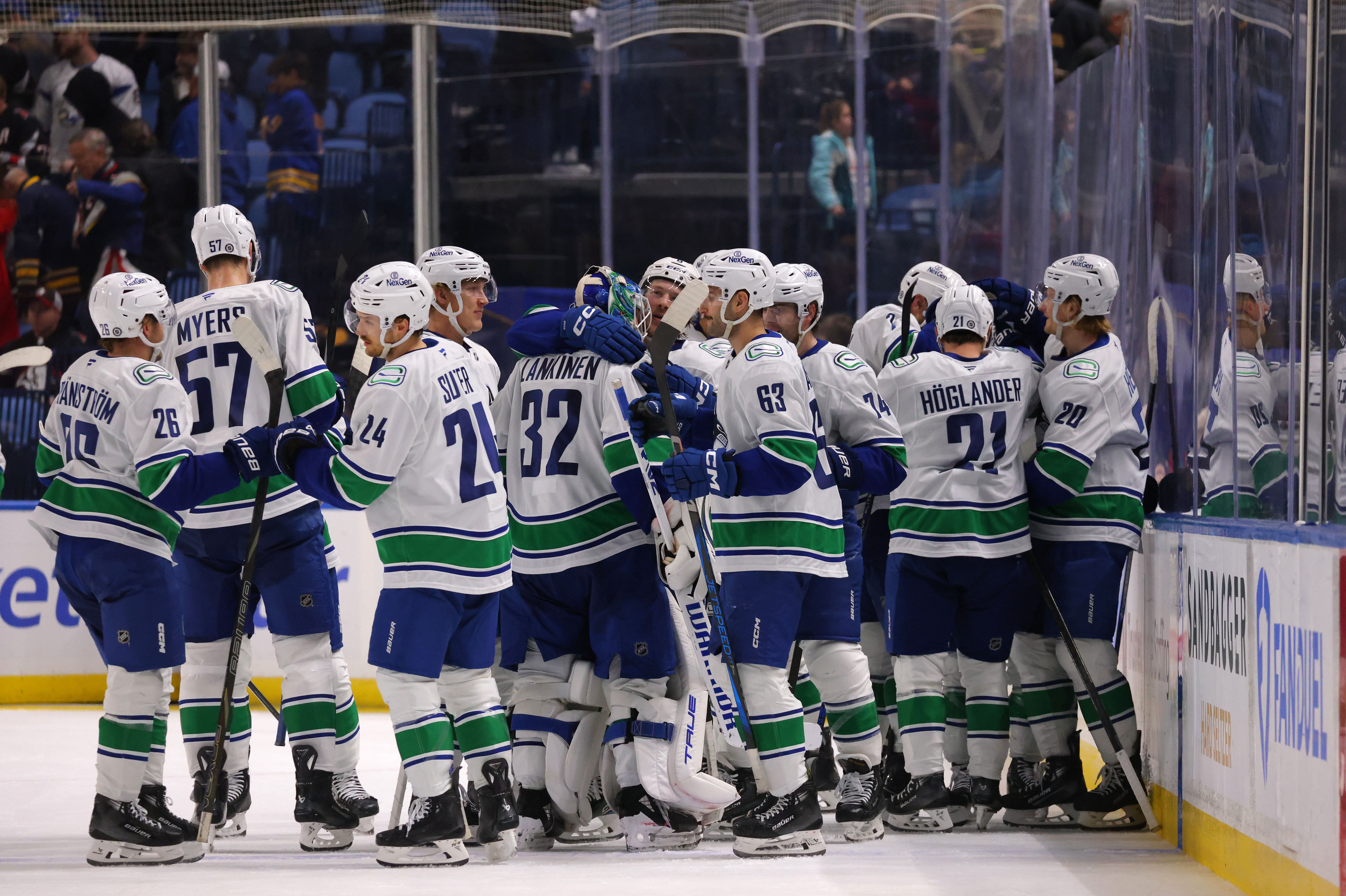 NHL: Vancouver Canucks at Buffalo Sabres - Source: Imagn