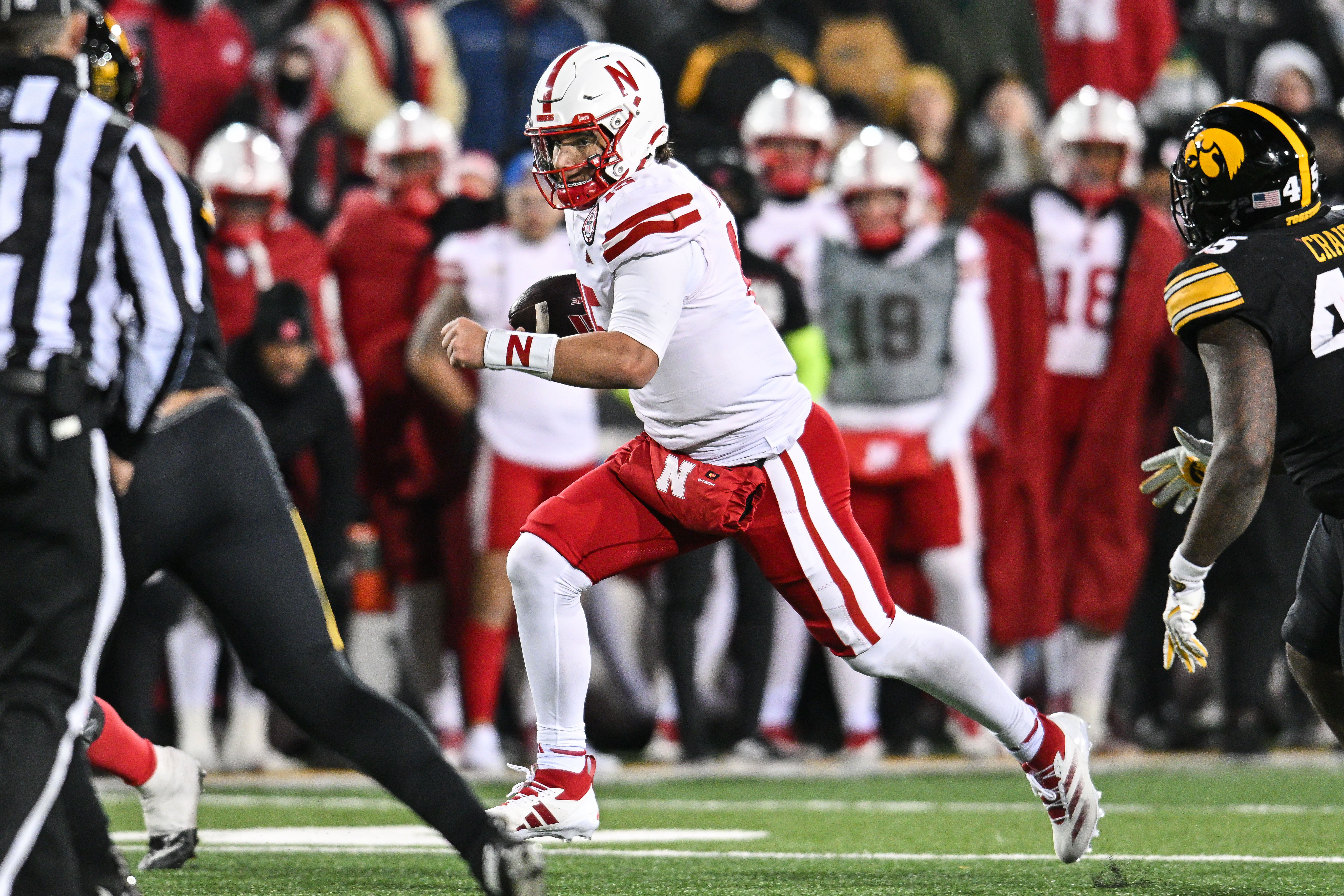 NCAA Football: Nebraska at Iowa - Source: Imagn