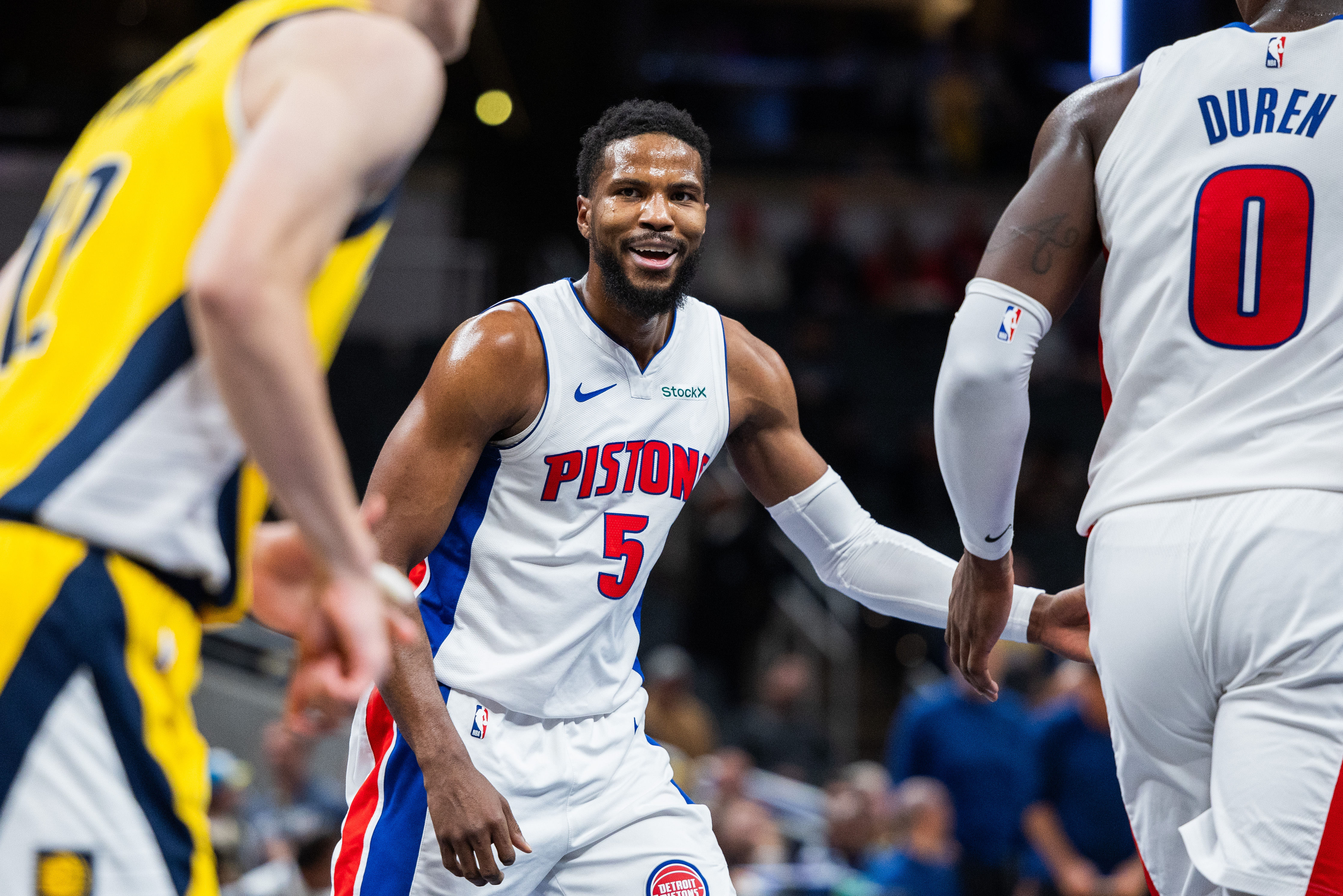 Detroit Pistons shooting guard Malik Beasley (Image Credit: Trevor Ruszkowski-Imagn)