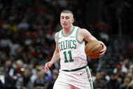 Boston Celtics point guard Payton Pritchard (Image Credit: Kamil Krzaczynski-Imagn Images)
