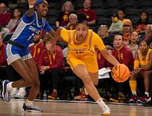 JuJu Watkins replicates Caitlin Clark and WNBA vet on a career night as she makes USC history