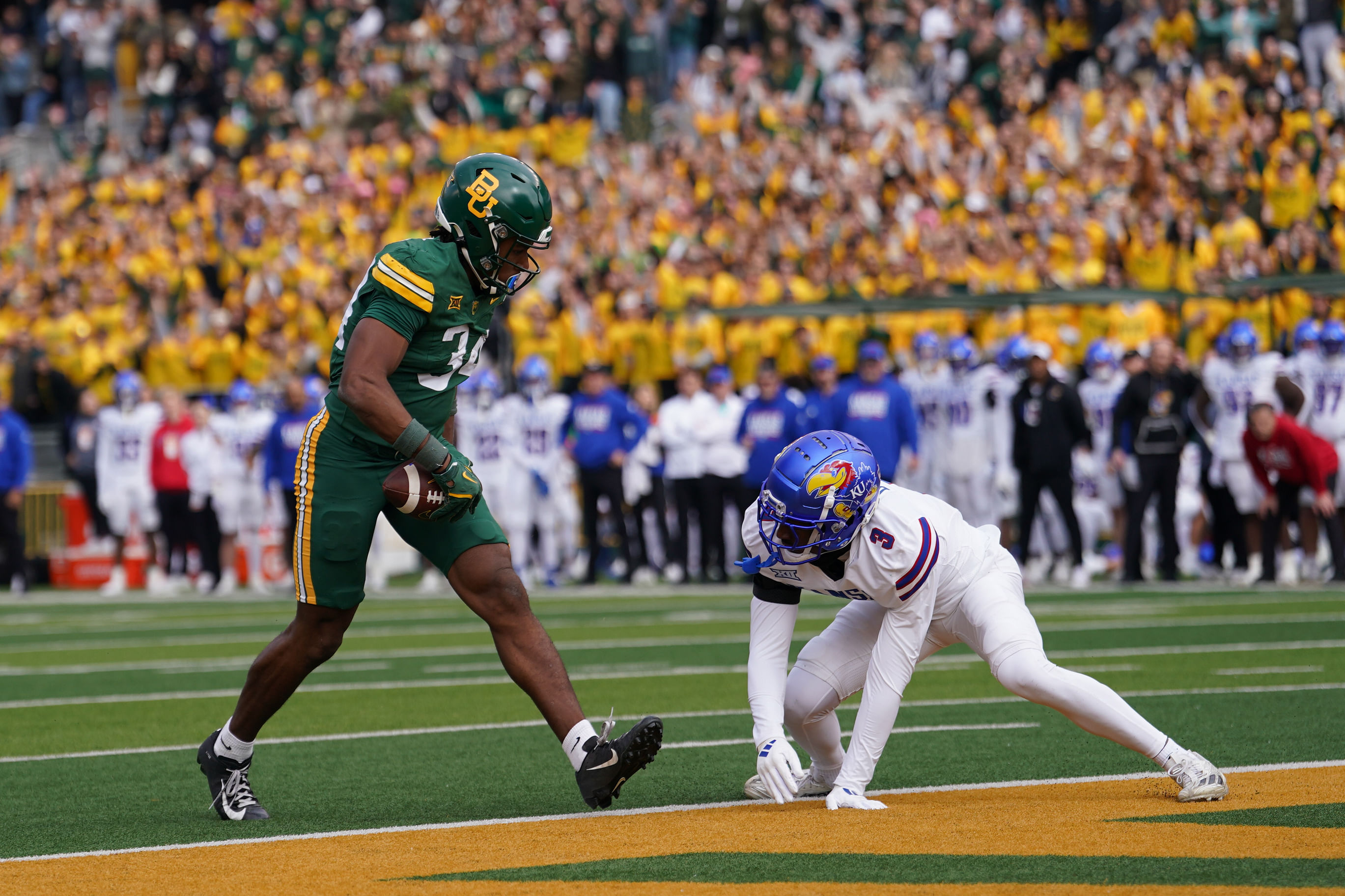 NCAA Football: Kansas at Baylor - Source: Imagn