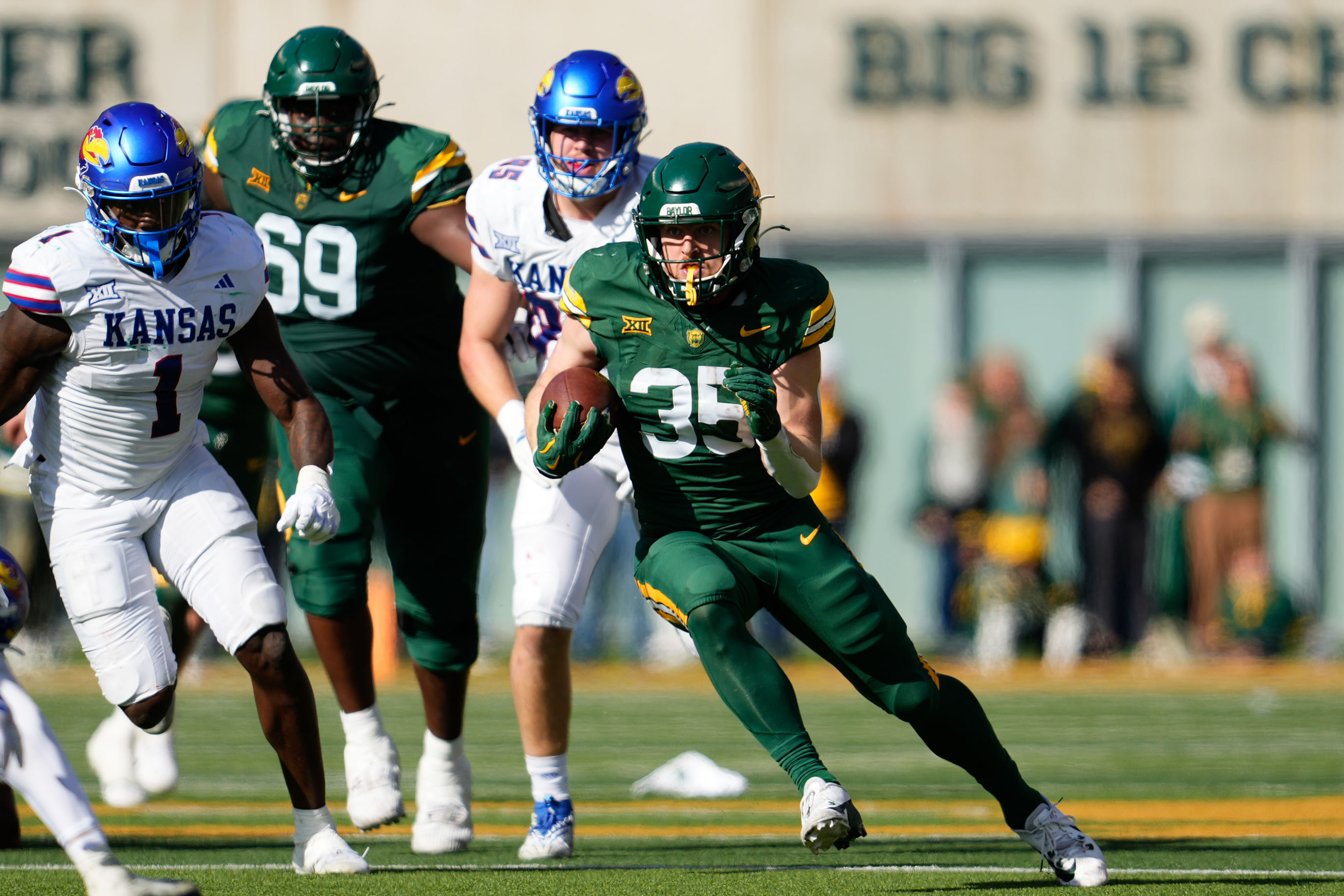 NCAA Football: Kansas at Baylor - Source: Imagn