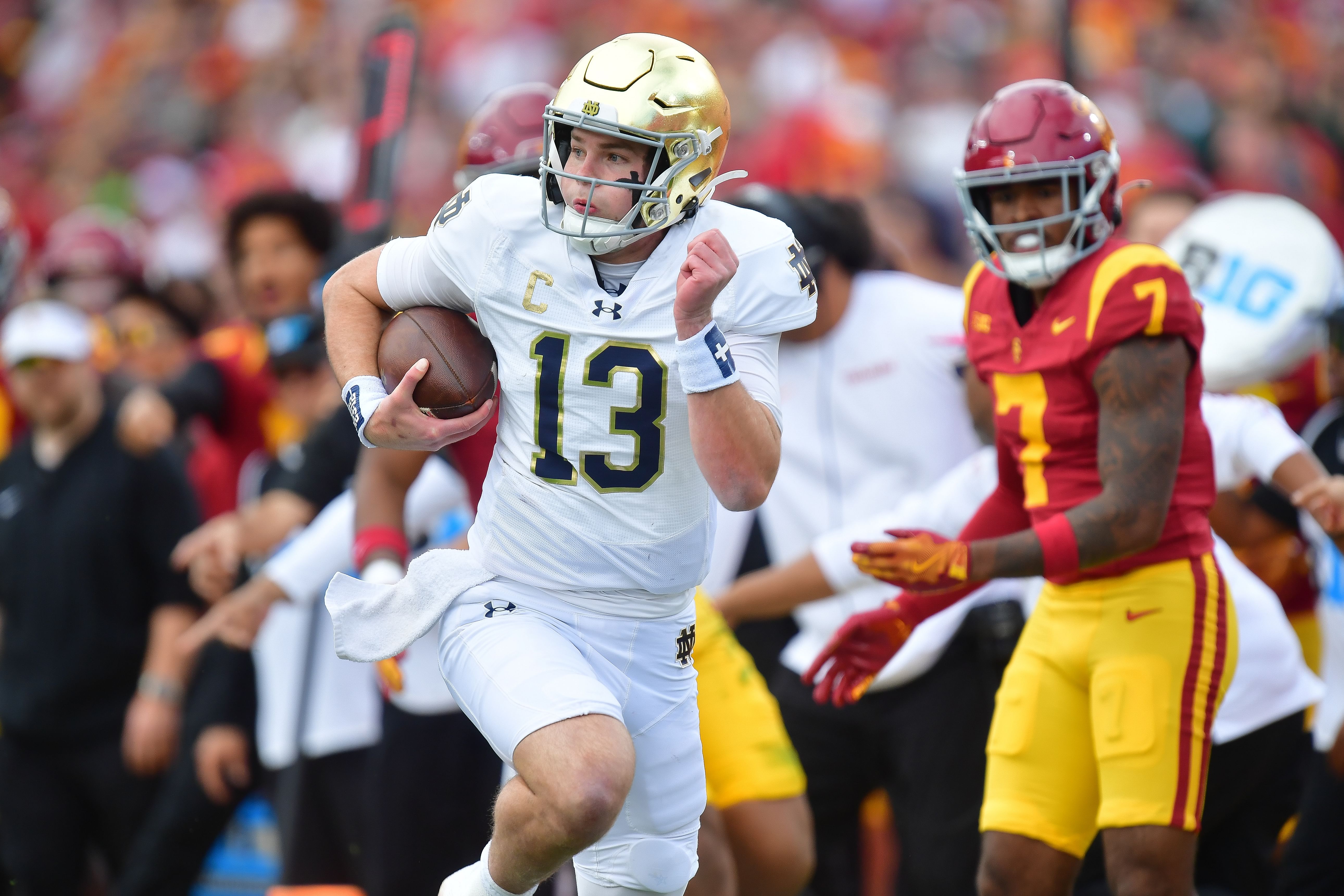 NCAA Football: Notre Dame at Southern California - Source: Imagn