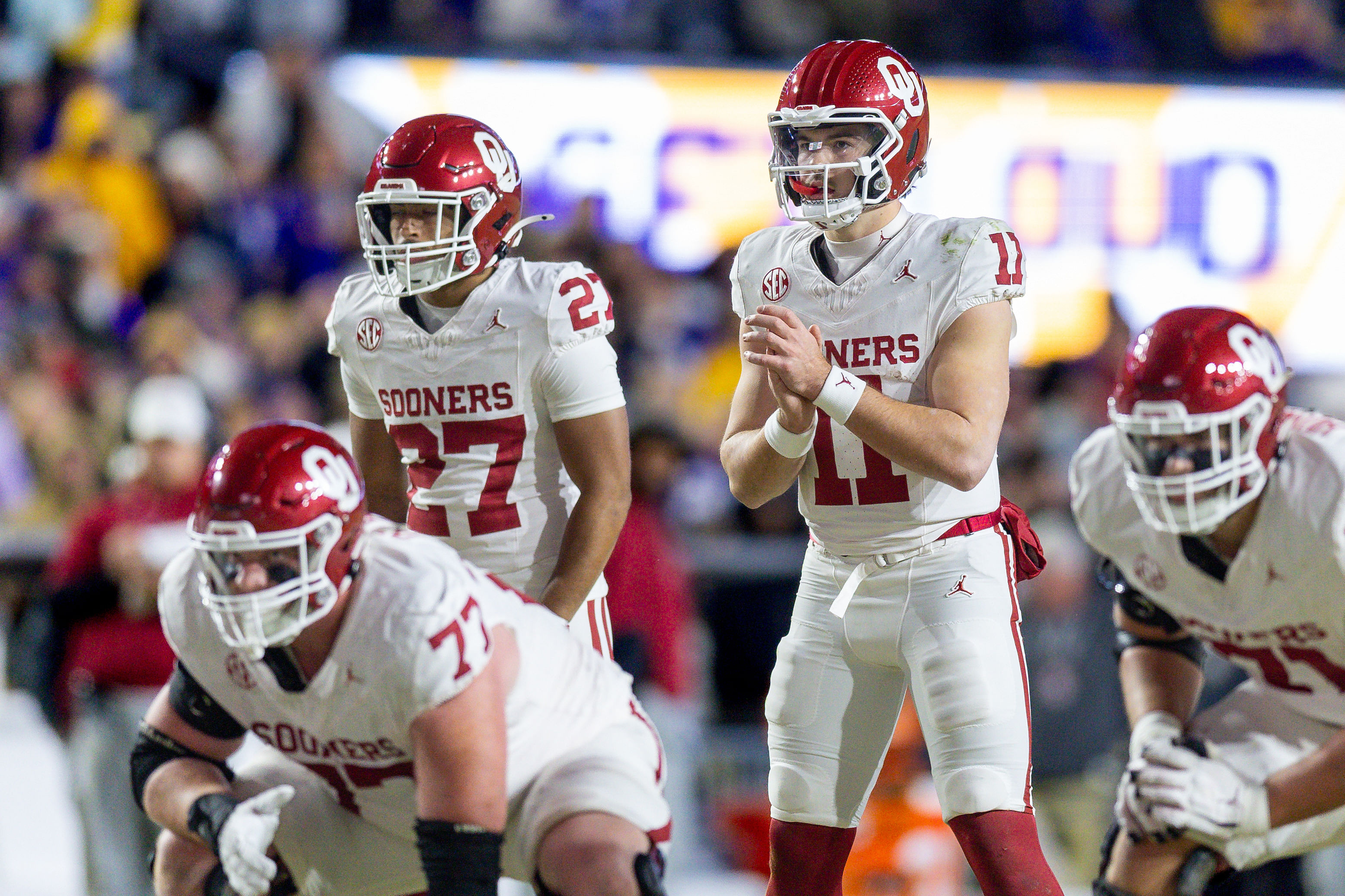 NCAA Football: Oklahoma at Louisiana State - Source: Imagn